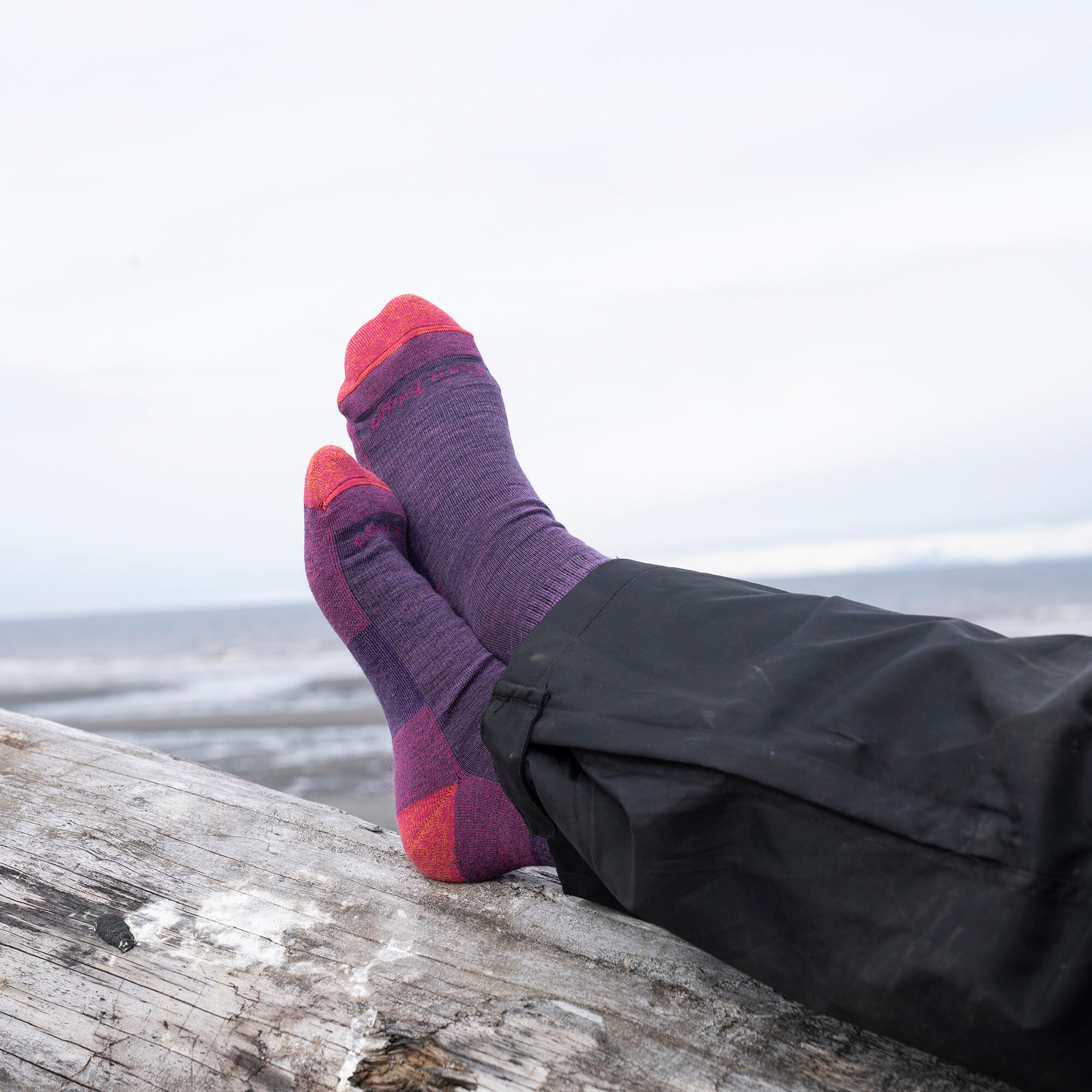 Darn Tough Chaussettes Femme Micro Crew Randonnée Mi-Épaisses Laine Mérinos 4/7