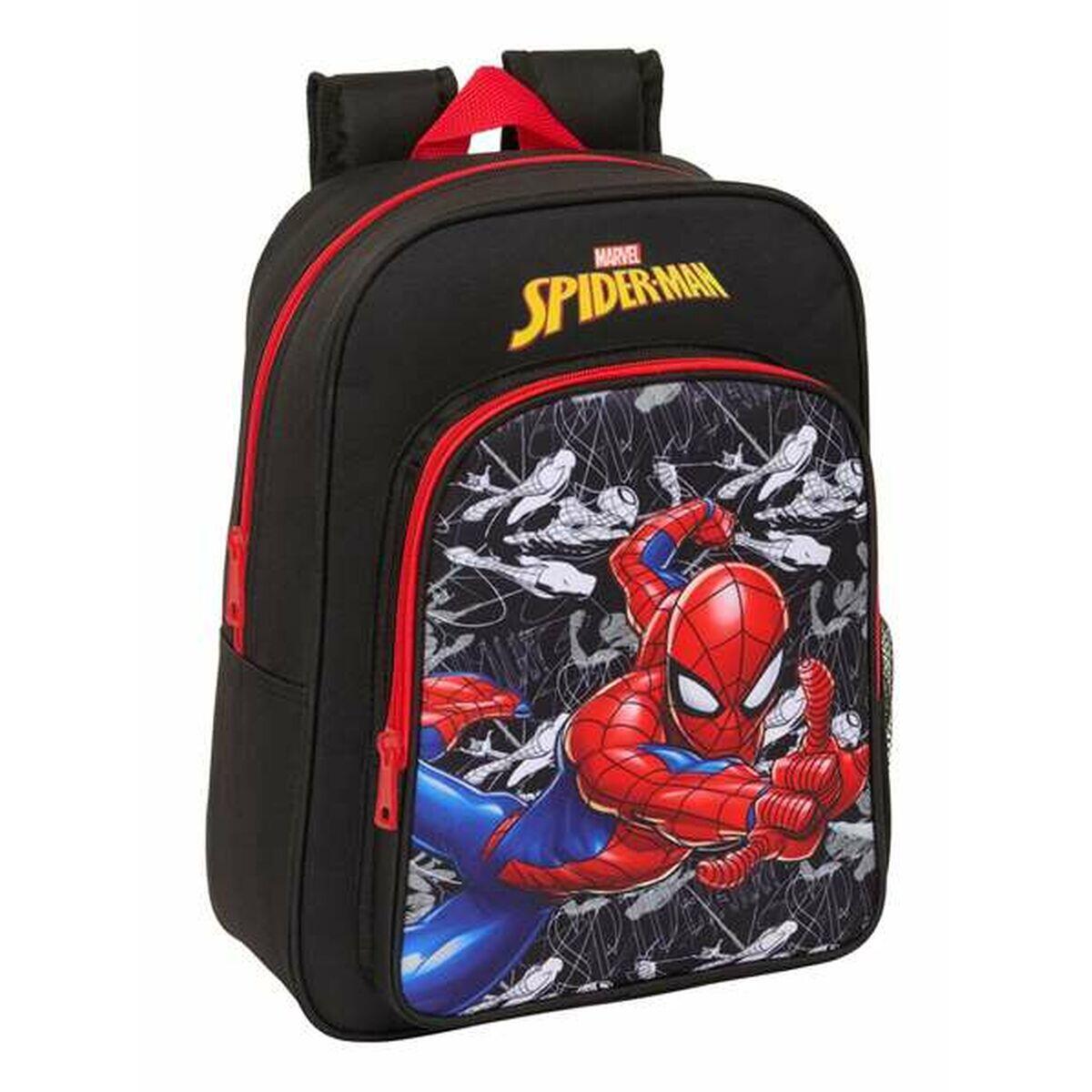 Spiderman - Cartable Spiderman Rouge - Sac À Dos - Rouge - Taille Unique - Decathlon