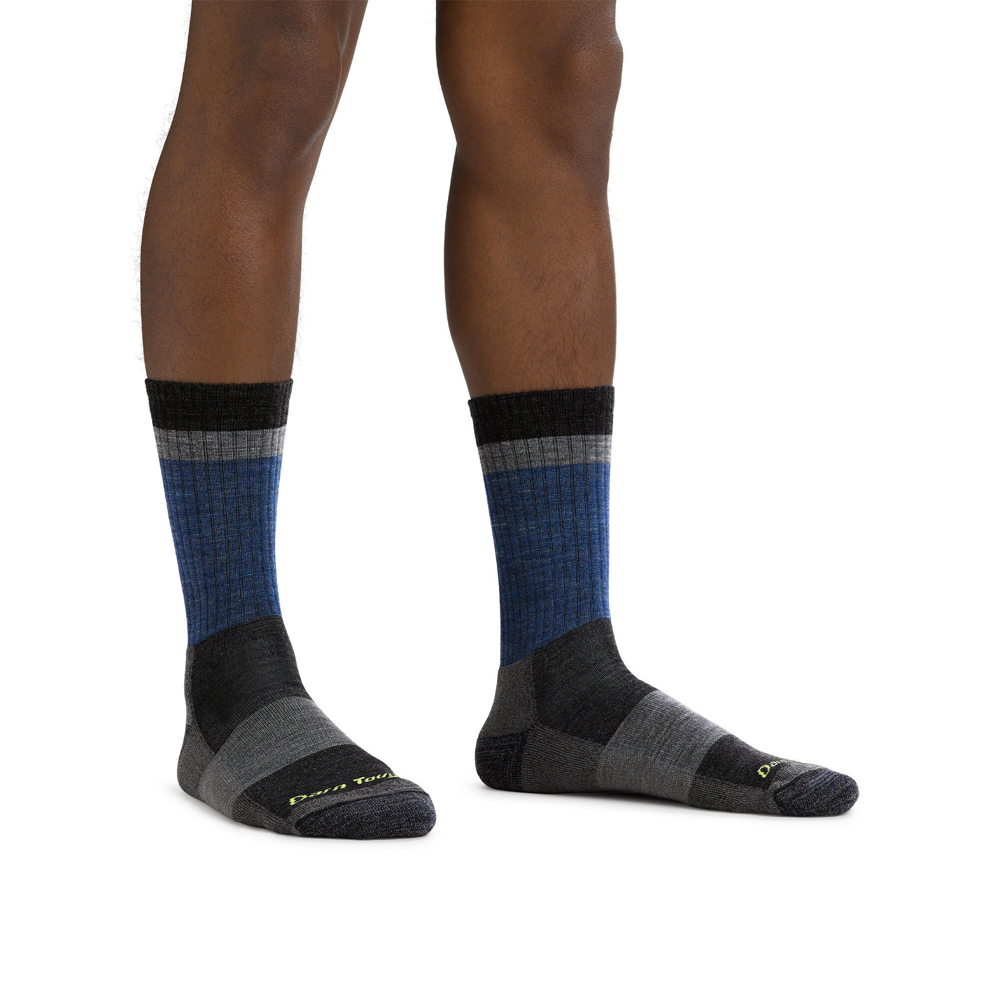 Darn Tough Chaussettes Homme Micro Crew Randonnée Légères Mérinos Sans Couture 3/5