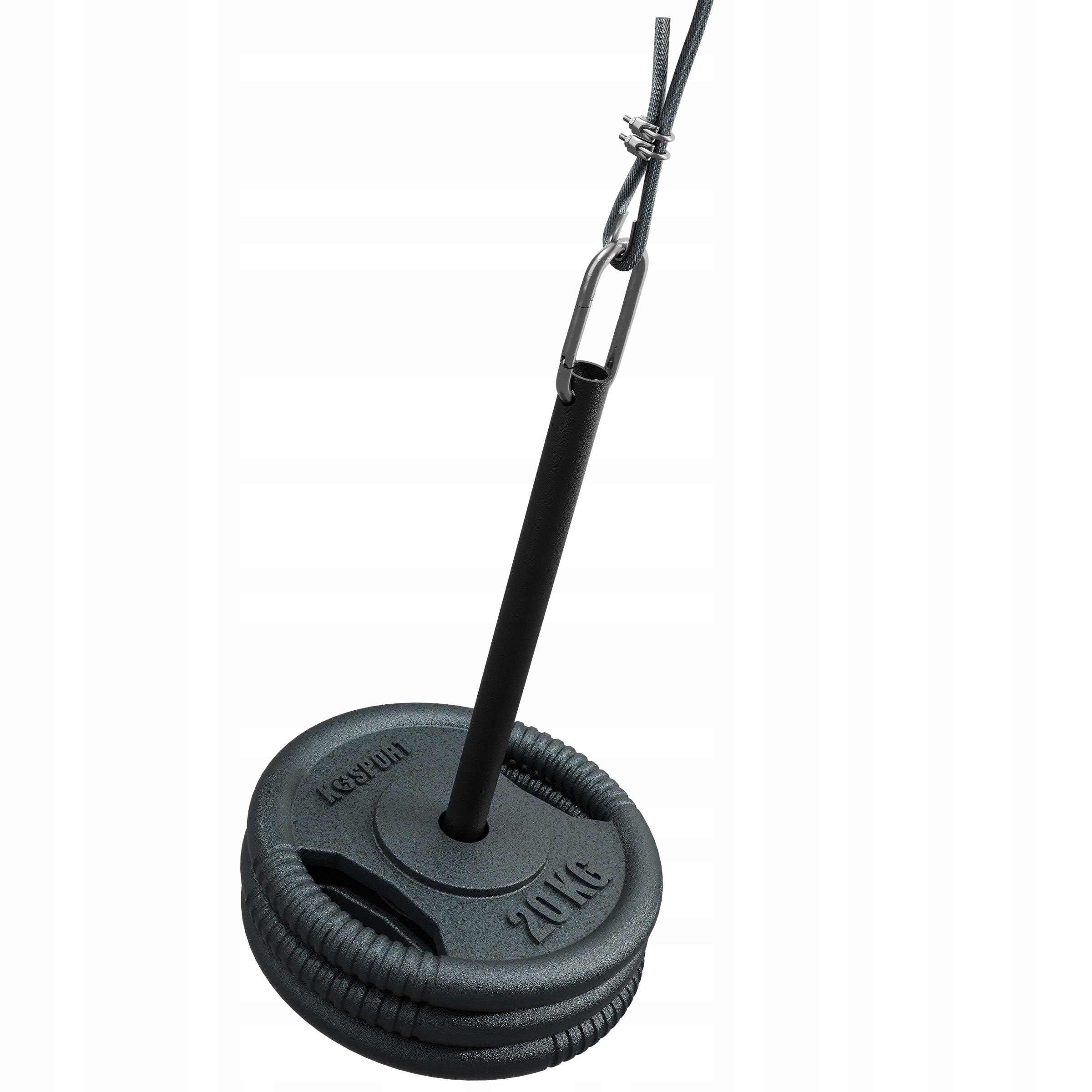 Brama treningowa 2xwyciąg do sufitu atlas obrotowy bramowy K-sport KSSL055 6/6