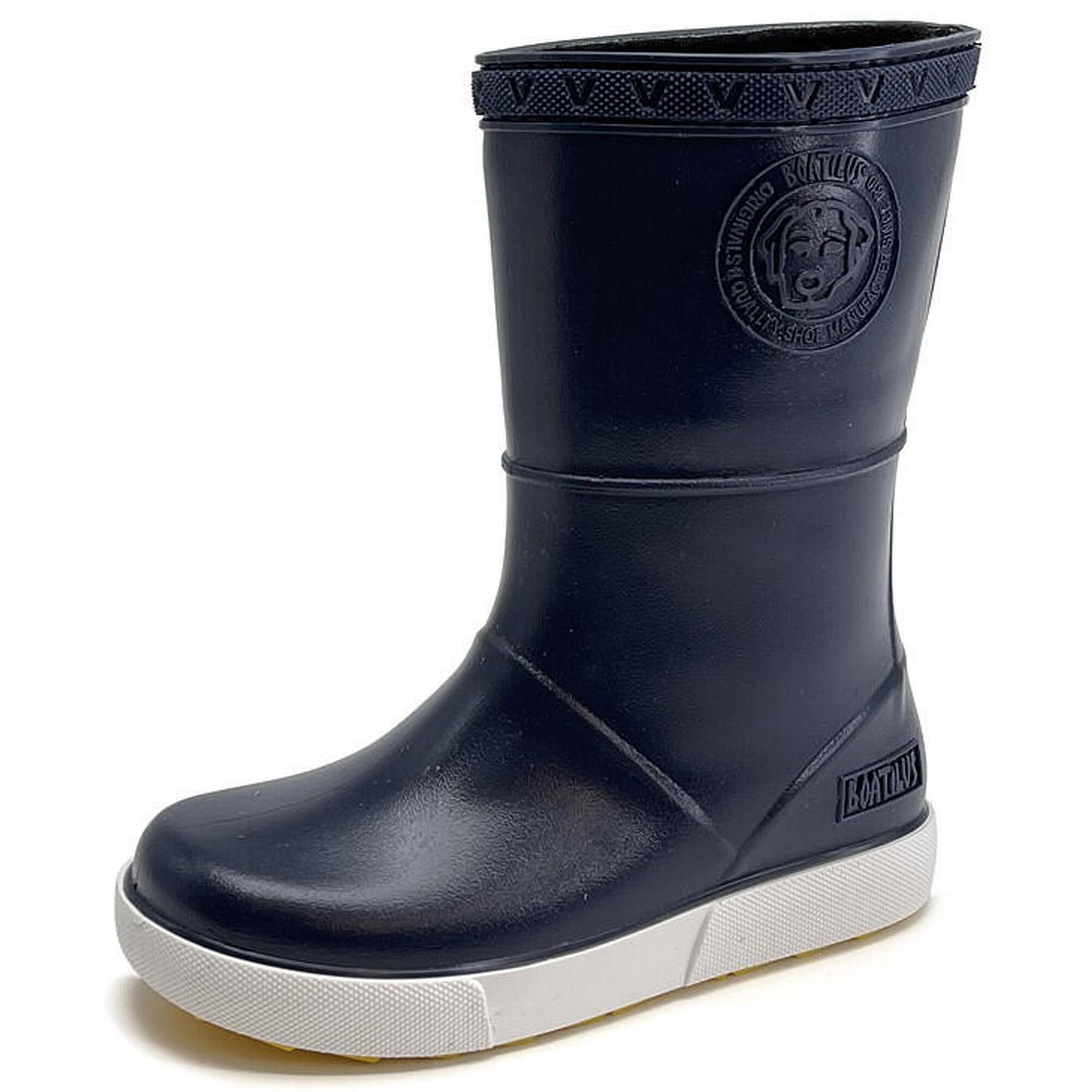 Boatilus - Bottes En Caoutchouc Pour Enfants Boatilus Penguy Worm Lining - Bottes D'Écurie - Bleu - 24/25 - Decathlon