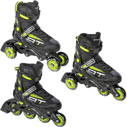 Patines ajustables 3en1 Profession Blanco/Oro