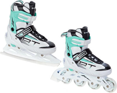 Patines Ajustables 2en1 Profession Blanco/Oro