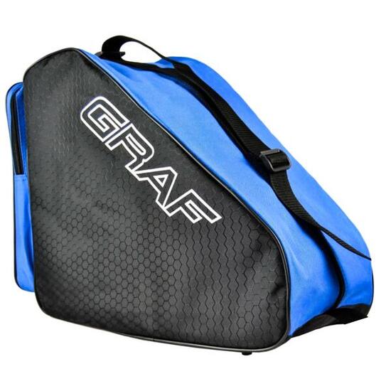 Schlittschuh Tasche Graf für Eishockey und Kunstlauf Schlittschuhe Blau