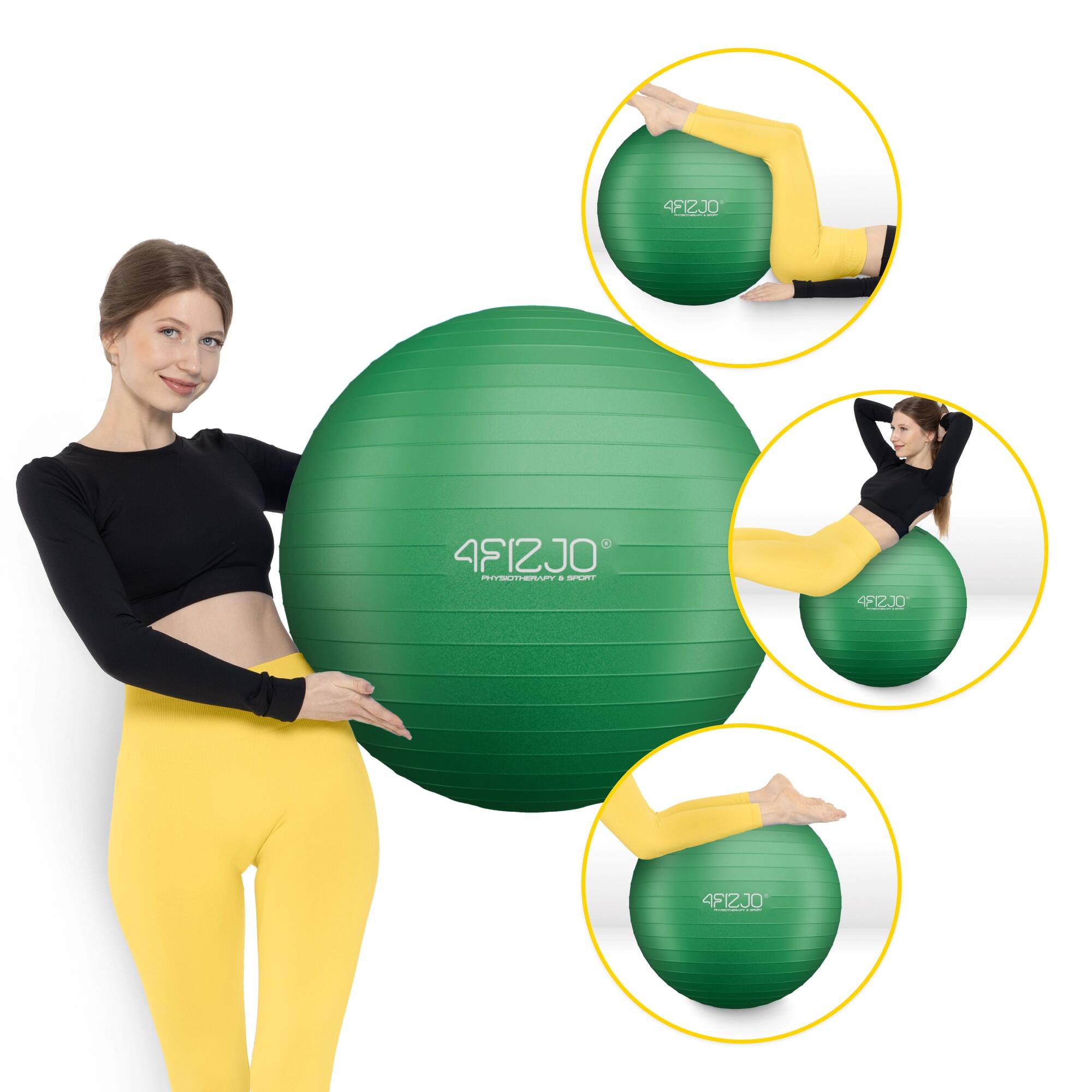 Palla ginnica fitness riabilitativa anti-burst postura 4FIZJO Reh Ball 2/7