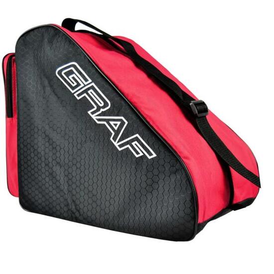 Schlittschuh Tasche Graf für Eishockey und Kunstlauf Schlittschuhe Rot