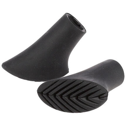 Embouts pour bâtons de trekking 12 mm - noir