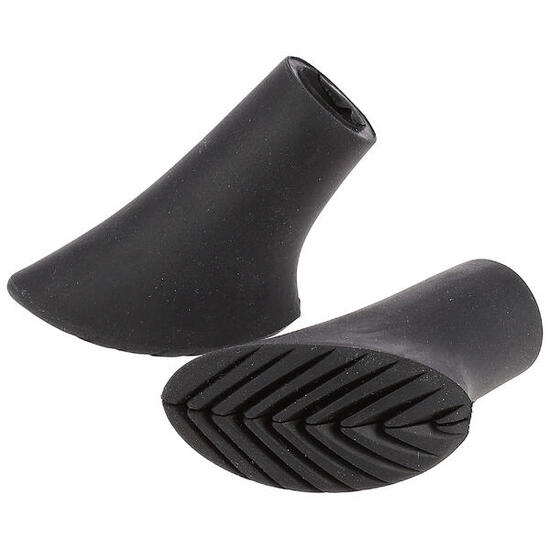 Embouts pour bâtons de trekking 12 mm - noir