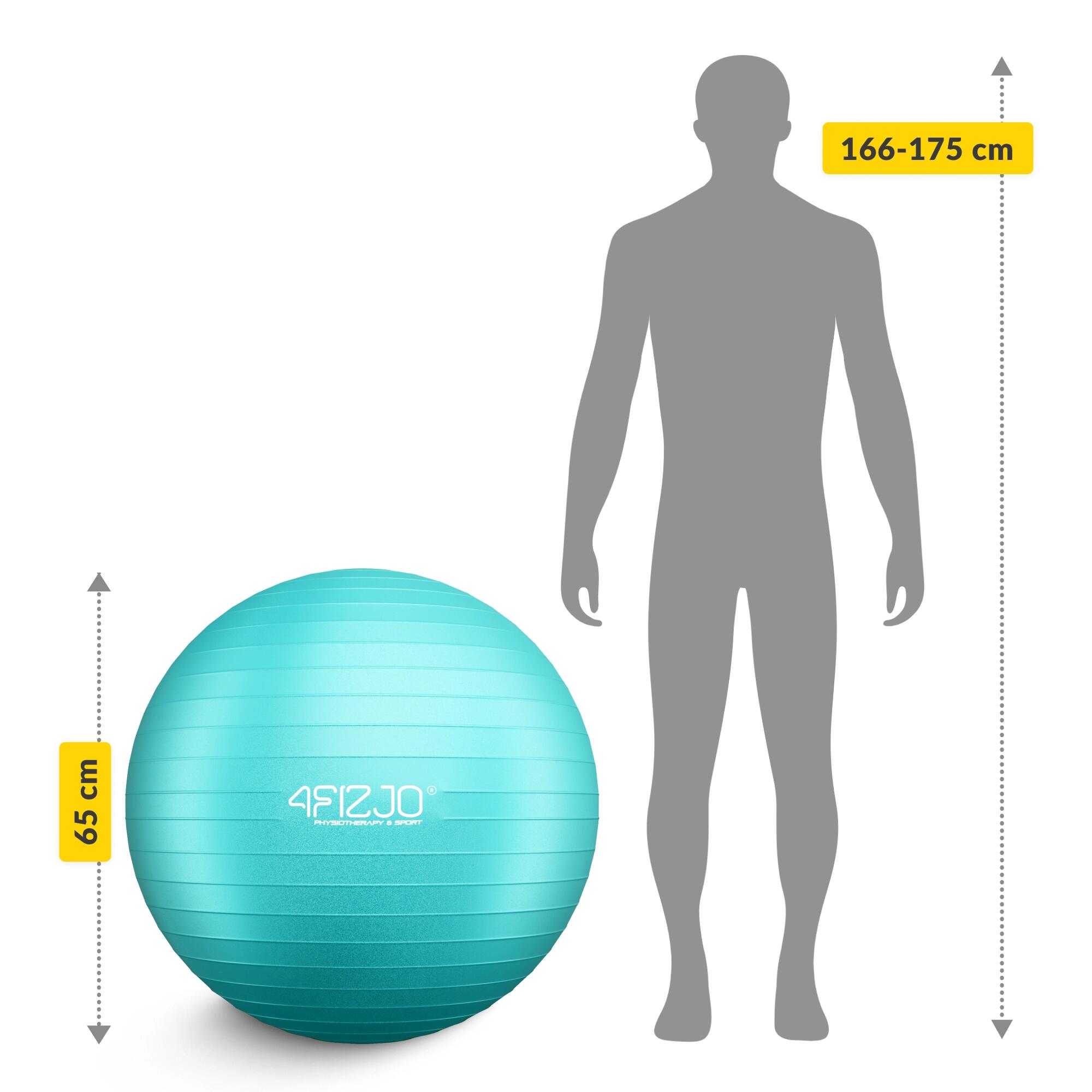 Gymbal revalidatie anti-burst reh ball coördinatie stabilisatie PVC 4FIZJO 3/7