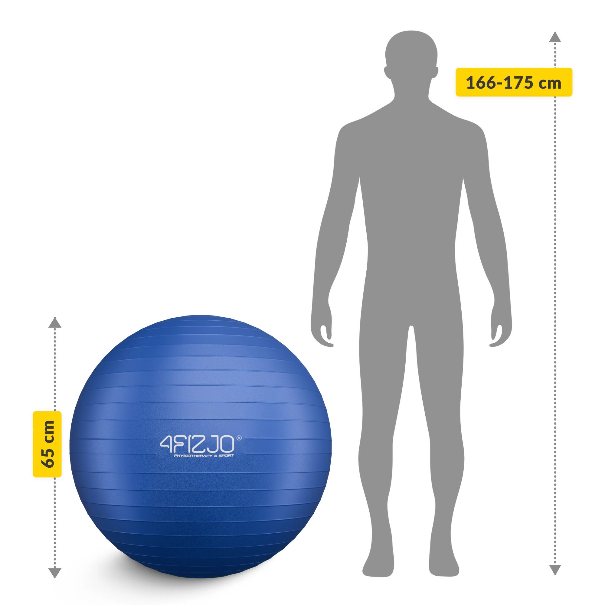 Gymbal revalidatie anti-burst reh ball coördinatie stabilisatie PVC 4FIZJO 3/7