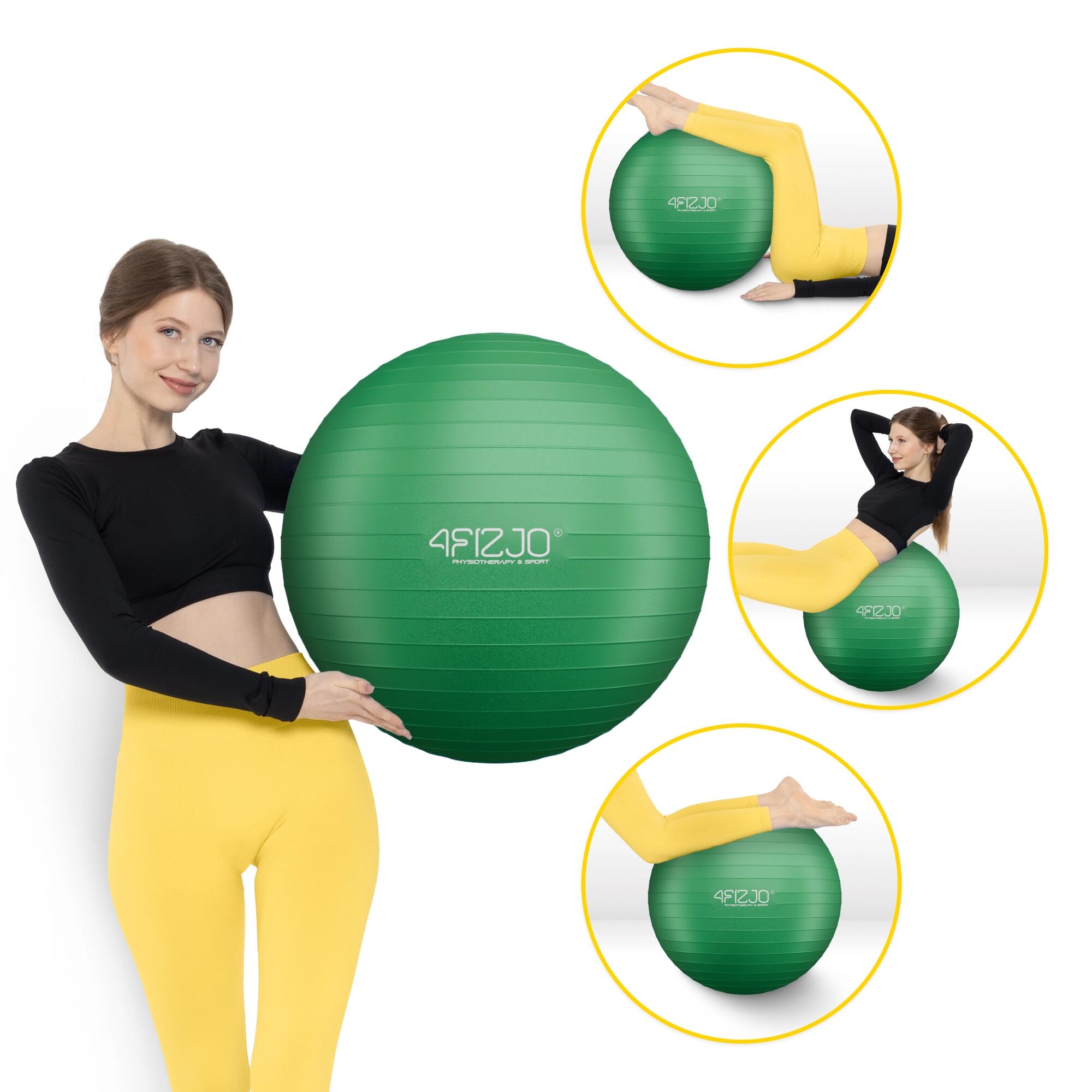 Ballon gym fitness rééducation stabilité anti-éclatement Reh Ball 4FIZJO 2/7