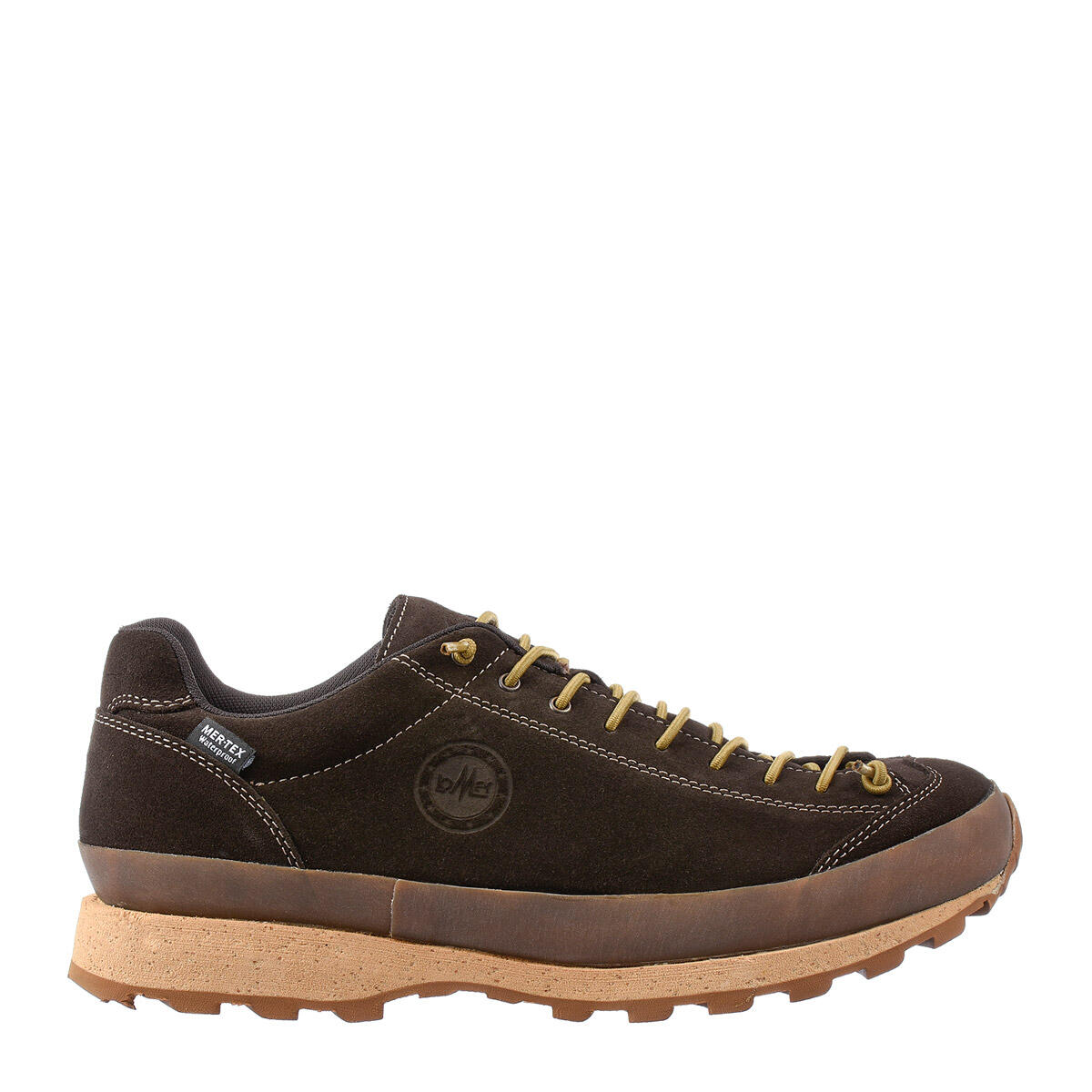 LOMER Pánské nízké turistické boty ze semišové kůže Bio Naturale Eco Low