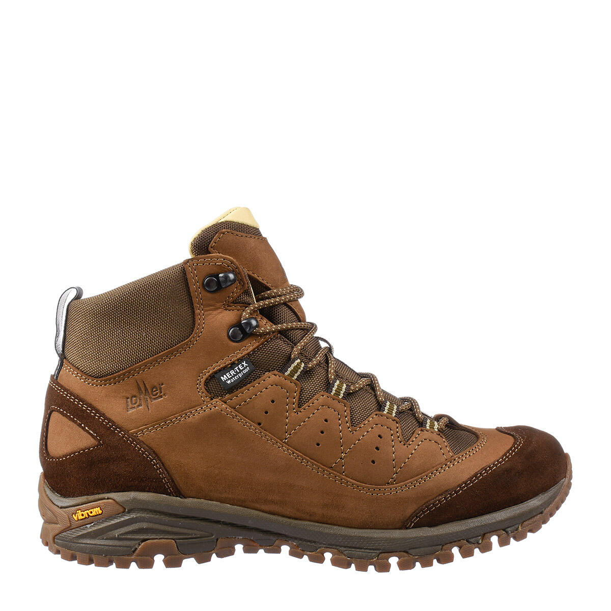 LOMER Vysoké turistické boty Sella MTX Nubuck