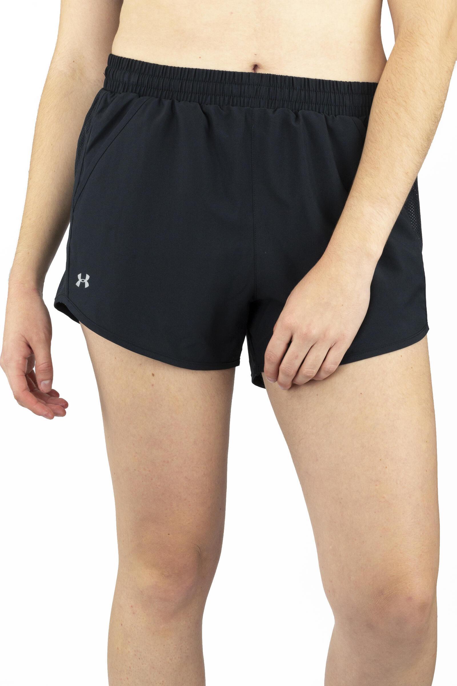 Under Armour Pantalón Corto Deportivo Fly By Negro 2/5
