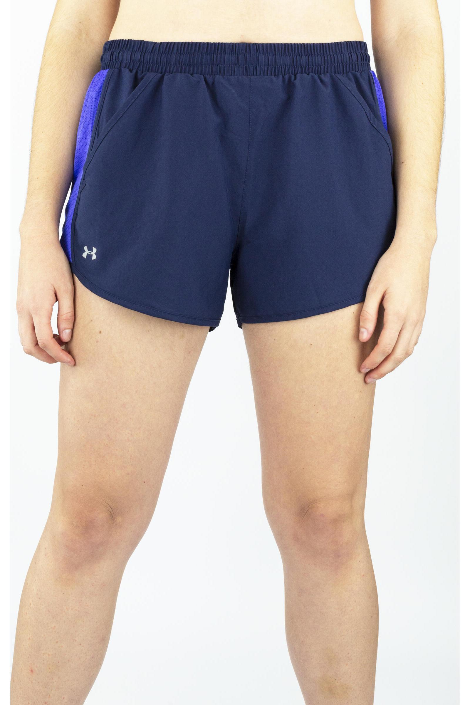 Under Armour Pantalón Corto Deportivo Fly By Azul/morado 2/5