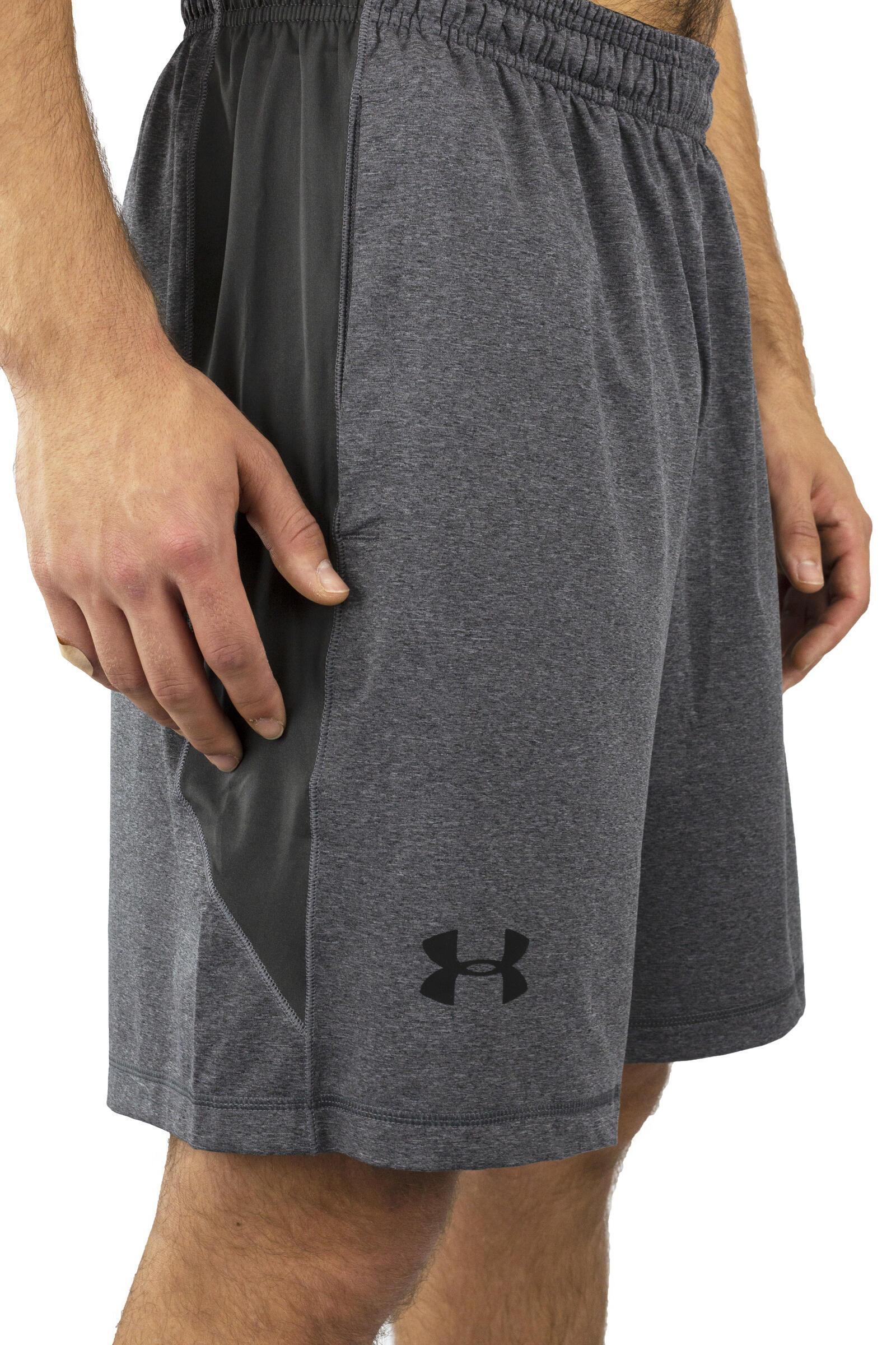 Under Armour Pantalón Corto Deportivo Raid 8" Gris 4/4