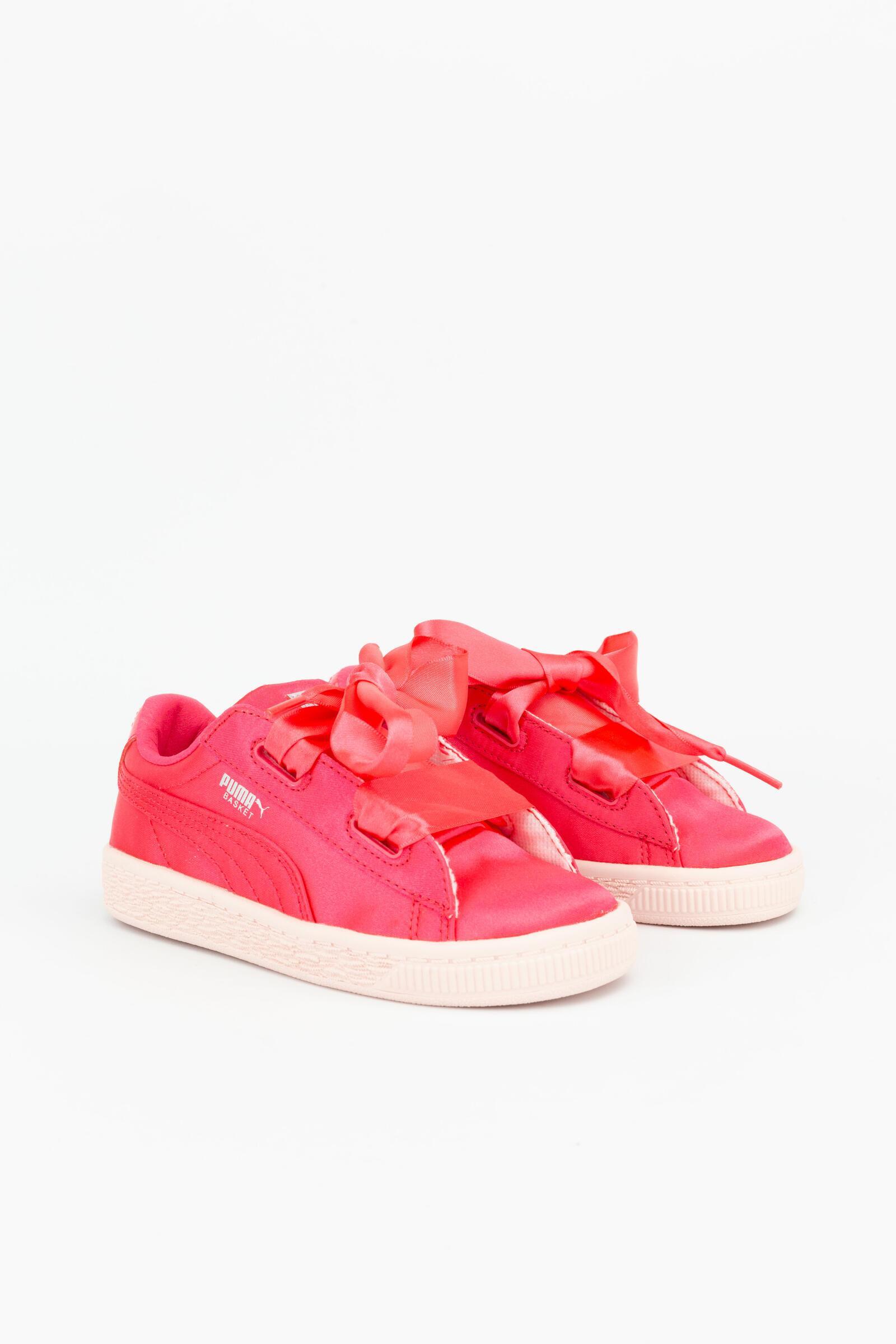 Puma Zapatillas Deportivas Basket Heart Tween Inf Rosa 3/4