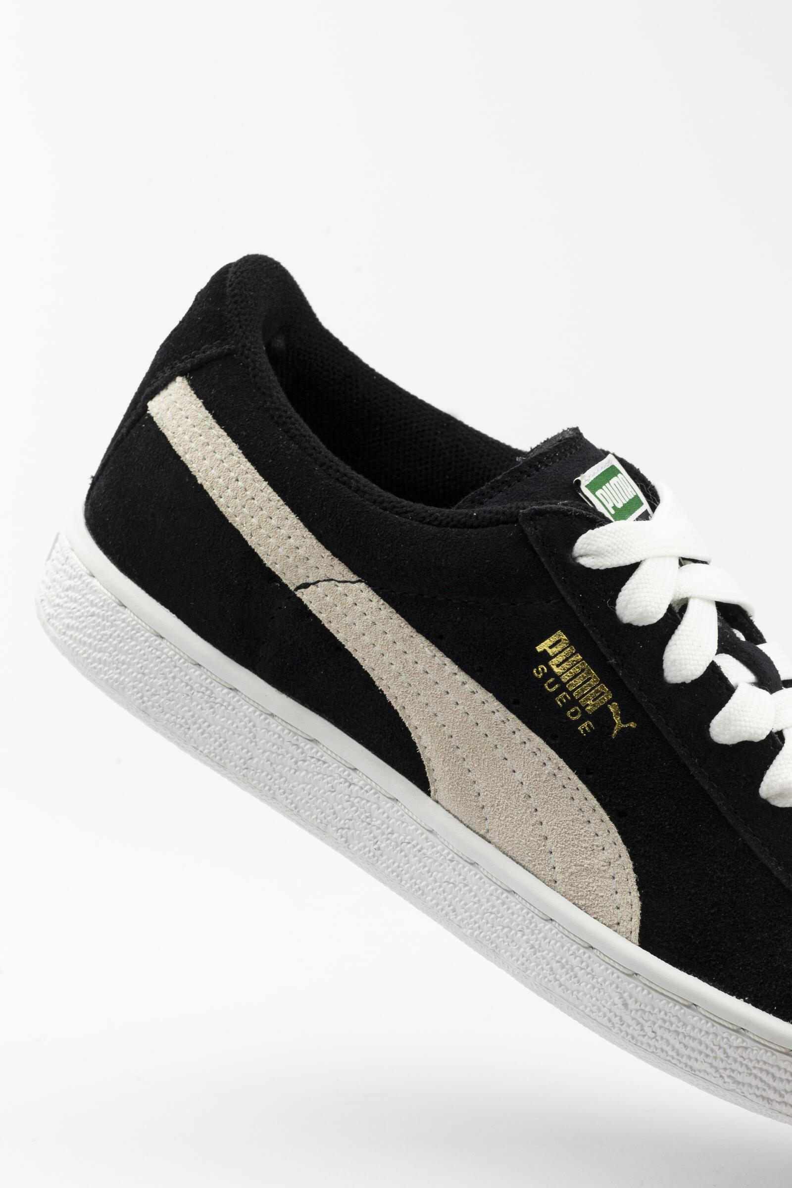 Puma Zapatillas Deportivas Suede Jr Negro 4/4