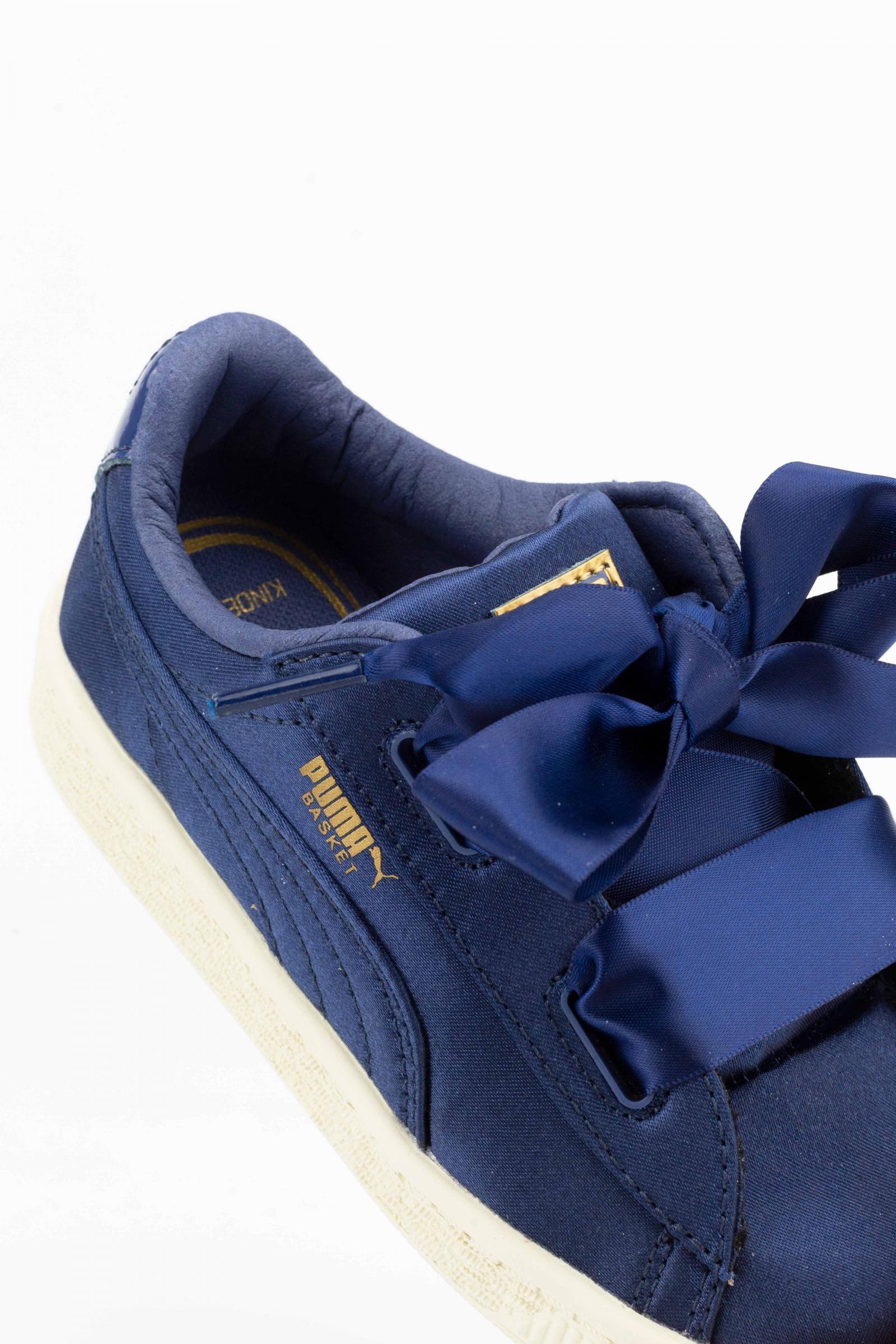 Puma Zapatillas Deportivas Basket Heart Tween Inf Azul 4/4