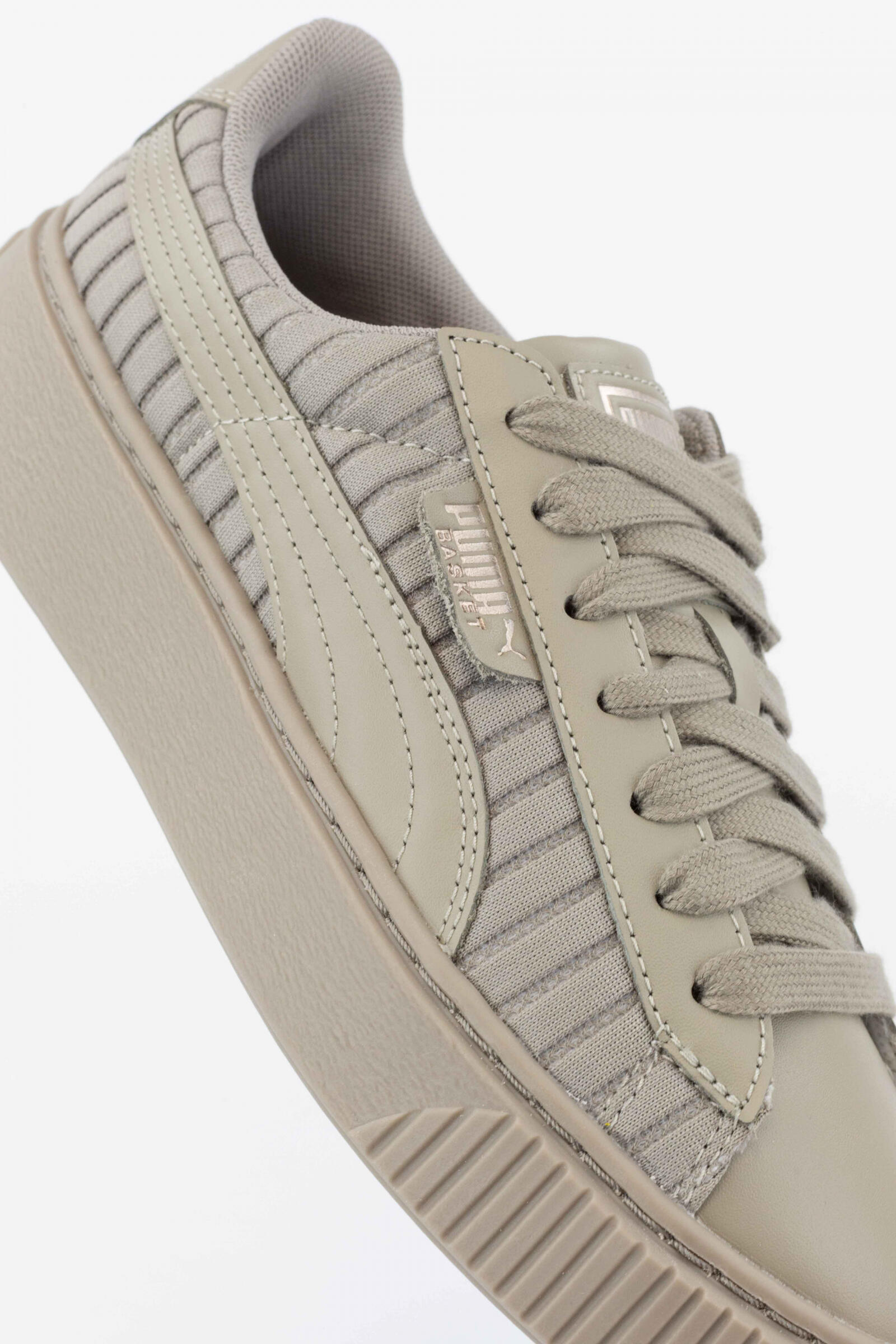 Puma Zapatillas Deportivas Basket Platform Ep Beige 4/4