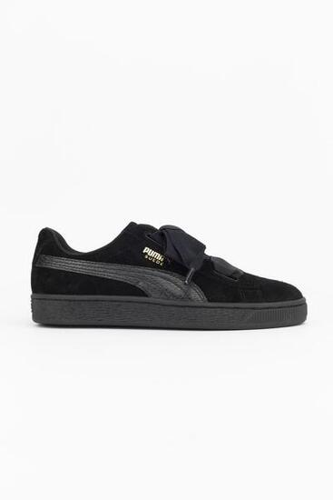 Puma Zapatillas Deportivas Suede Heart Snk Negro Niños