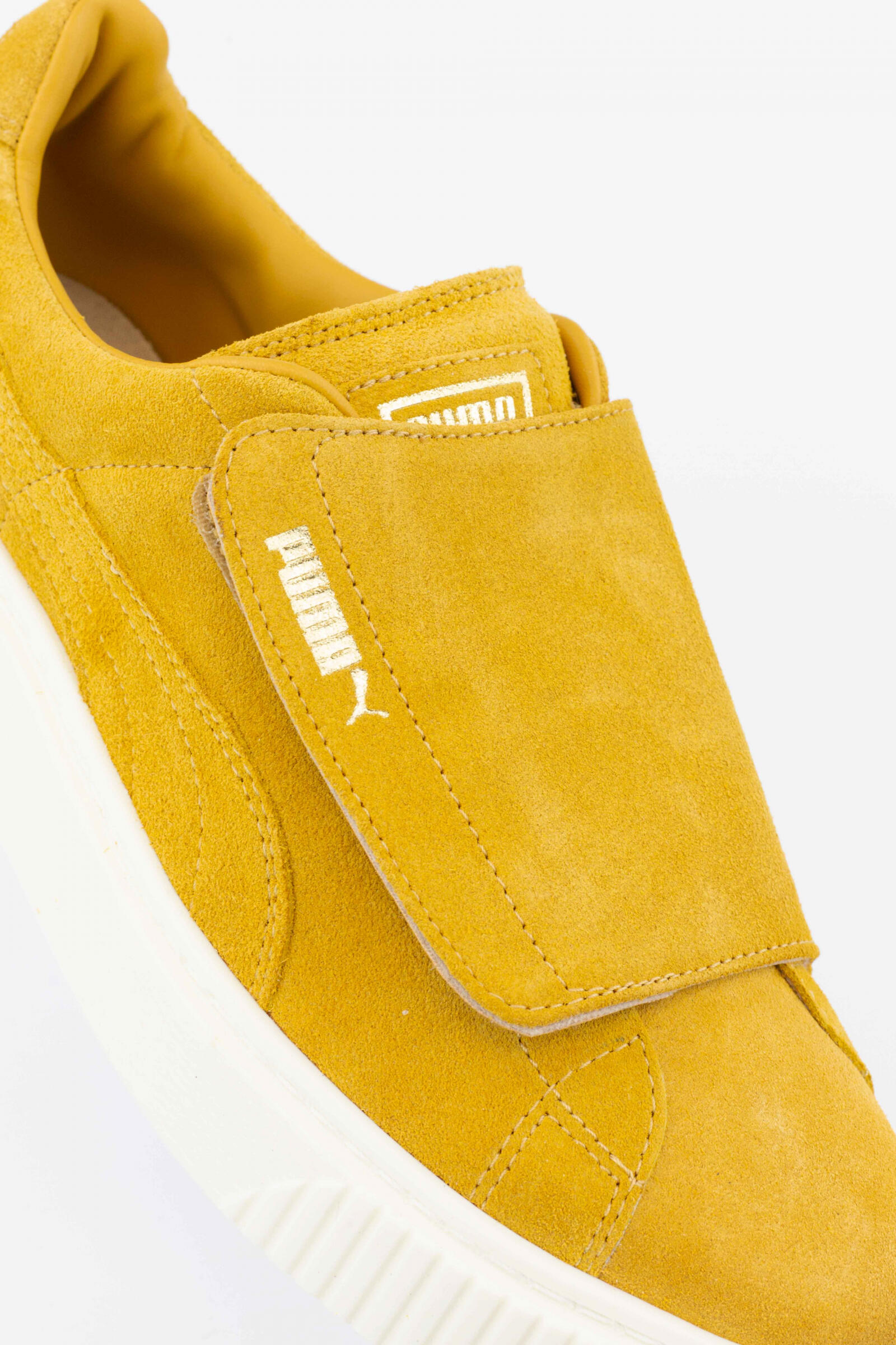Puma Zapatillas Deportivas Suede Plat Bigv Amarillo 4/4