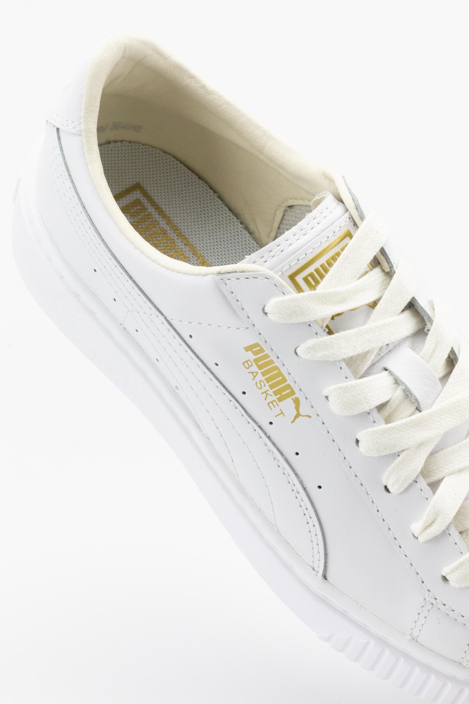 Puma Zapatillas Deportivas Basket Platform Core Blanco 4/4