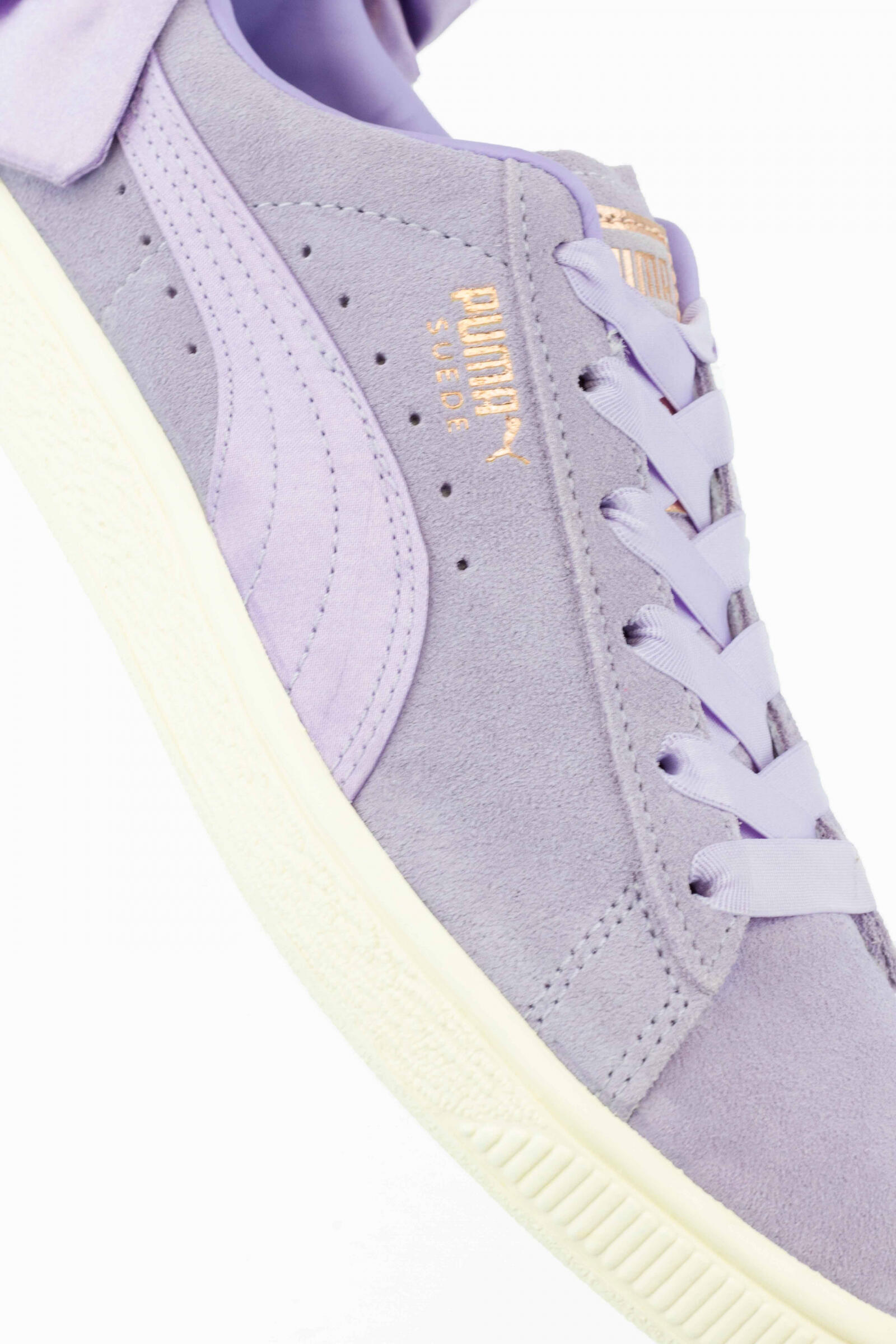 Puma Zapatillas Deportivas Suede Bow Morado 5/5