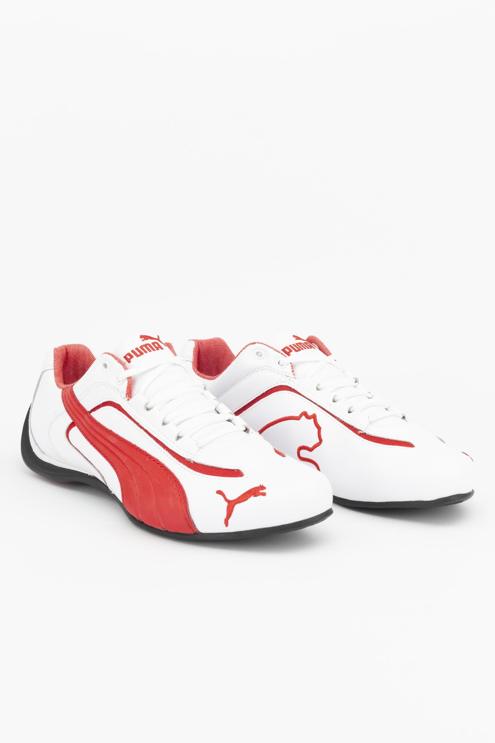 Puma Zapatillas Deportivas Pace Cat Ii Nl Blanco/rojo 3/4