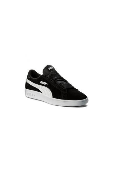 Puma Zapatillas Deportivas Smash V2 Ribbon Blanco/negro Niños