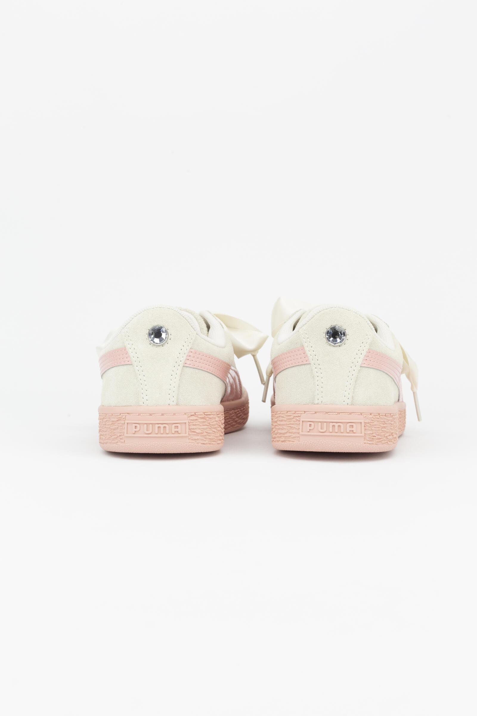 Puma Zapatillas Deportivas Suede Heart Jewel Beige/rosa 4/5