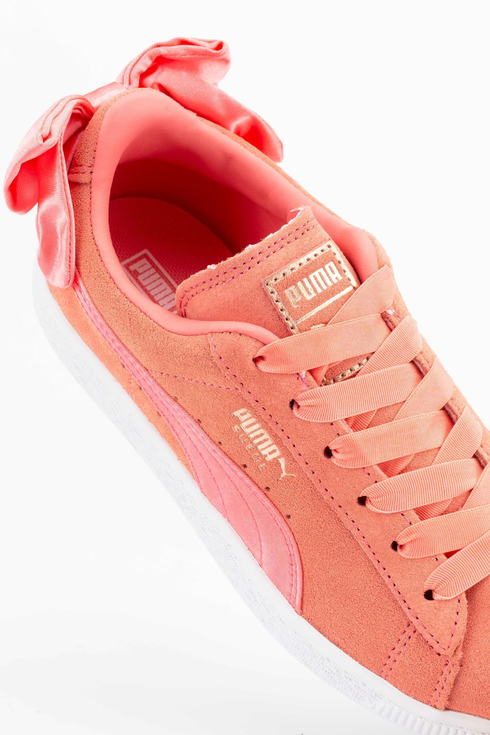 Puma Zapatillas Suede Bow Junior Rosa 5/5