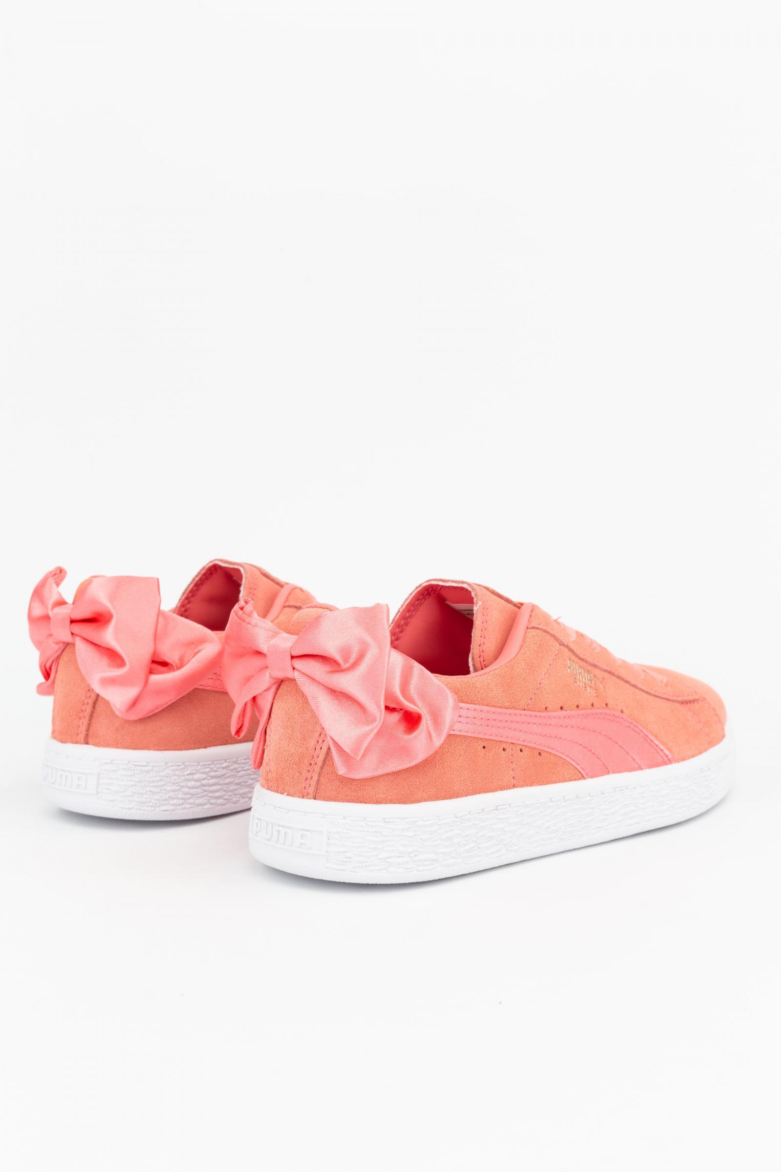 Puma Zapatillas Suede Bow Junior Rosa 4/5