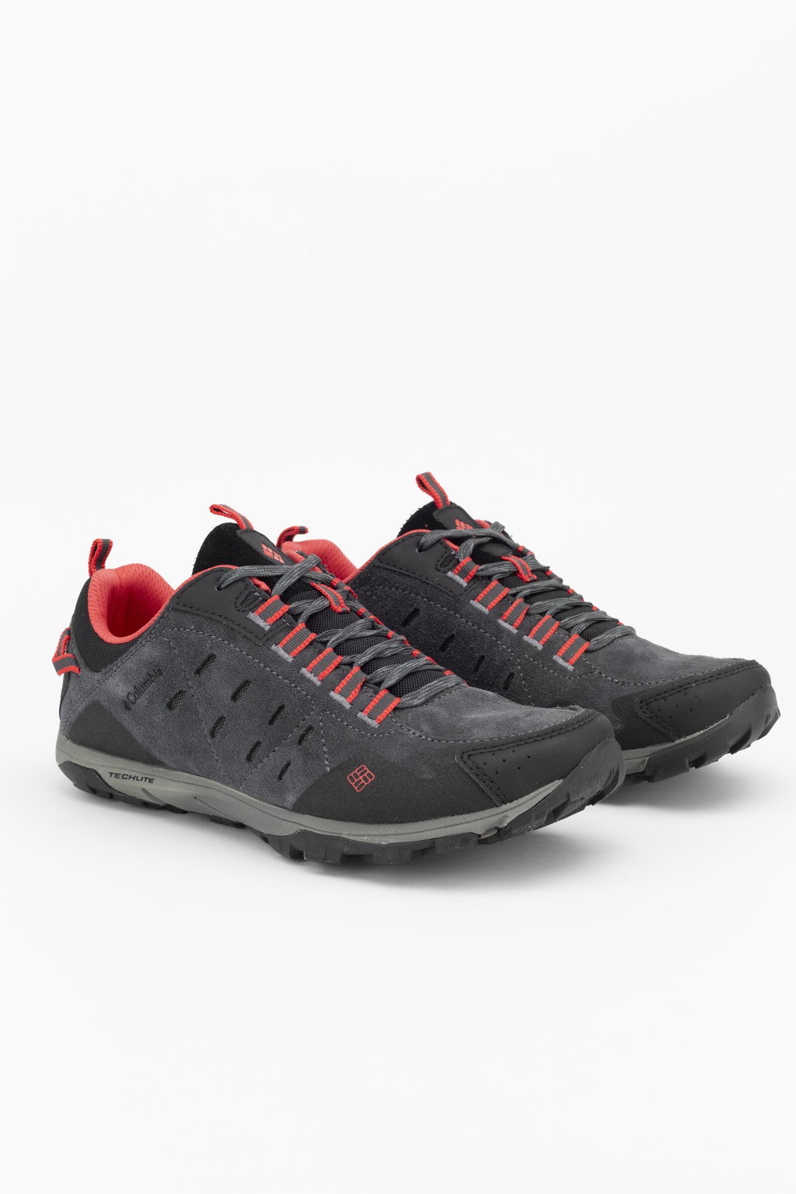 Columbia Botas Conspiracy Razor Suede Gris/rojo 3/4