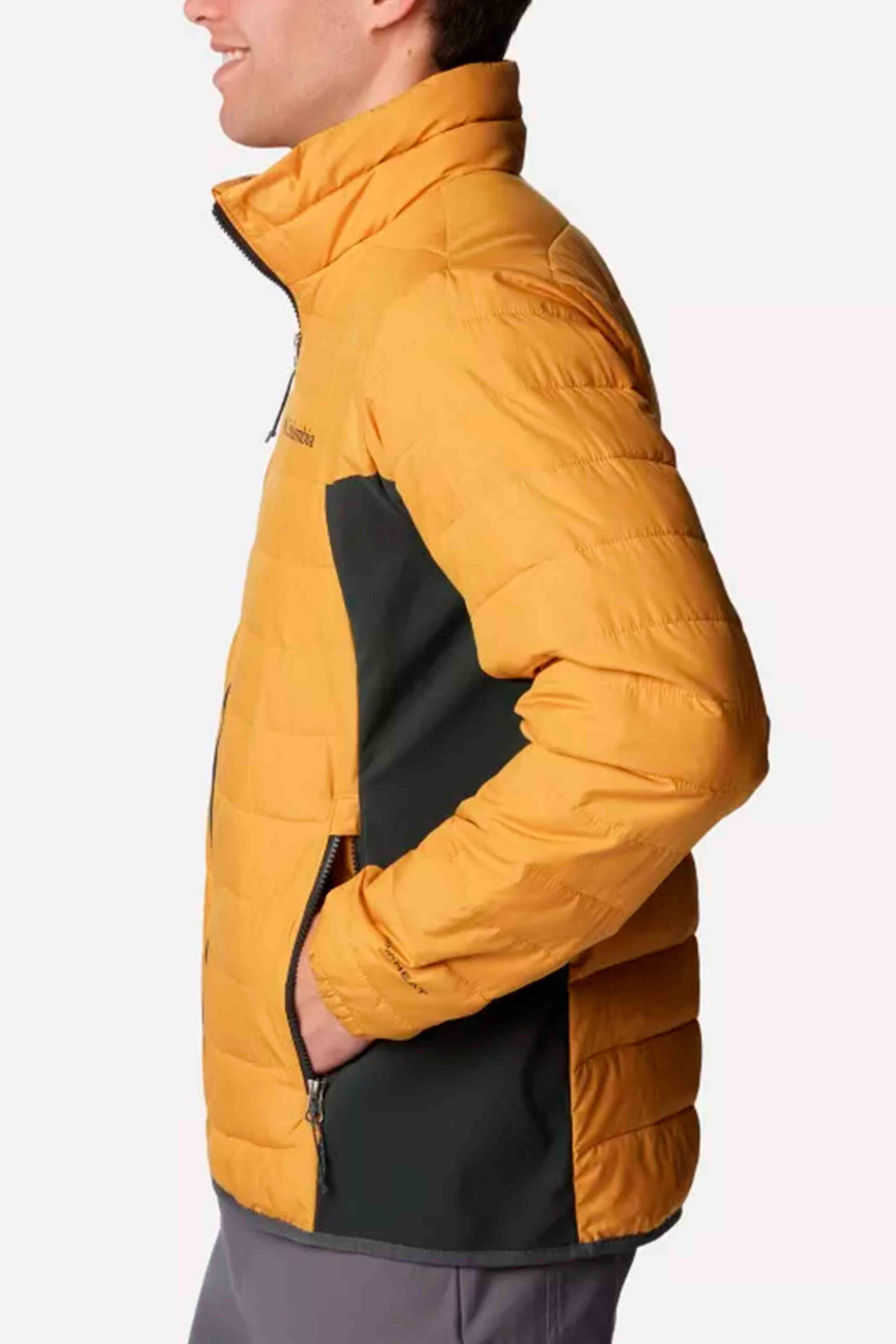 Columbia Chaqueta Powder Lite™ Hybrid Amarillo 3/5