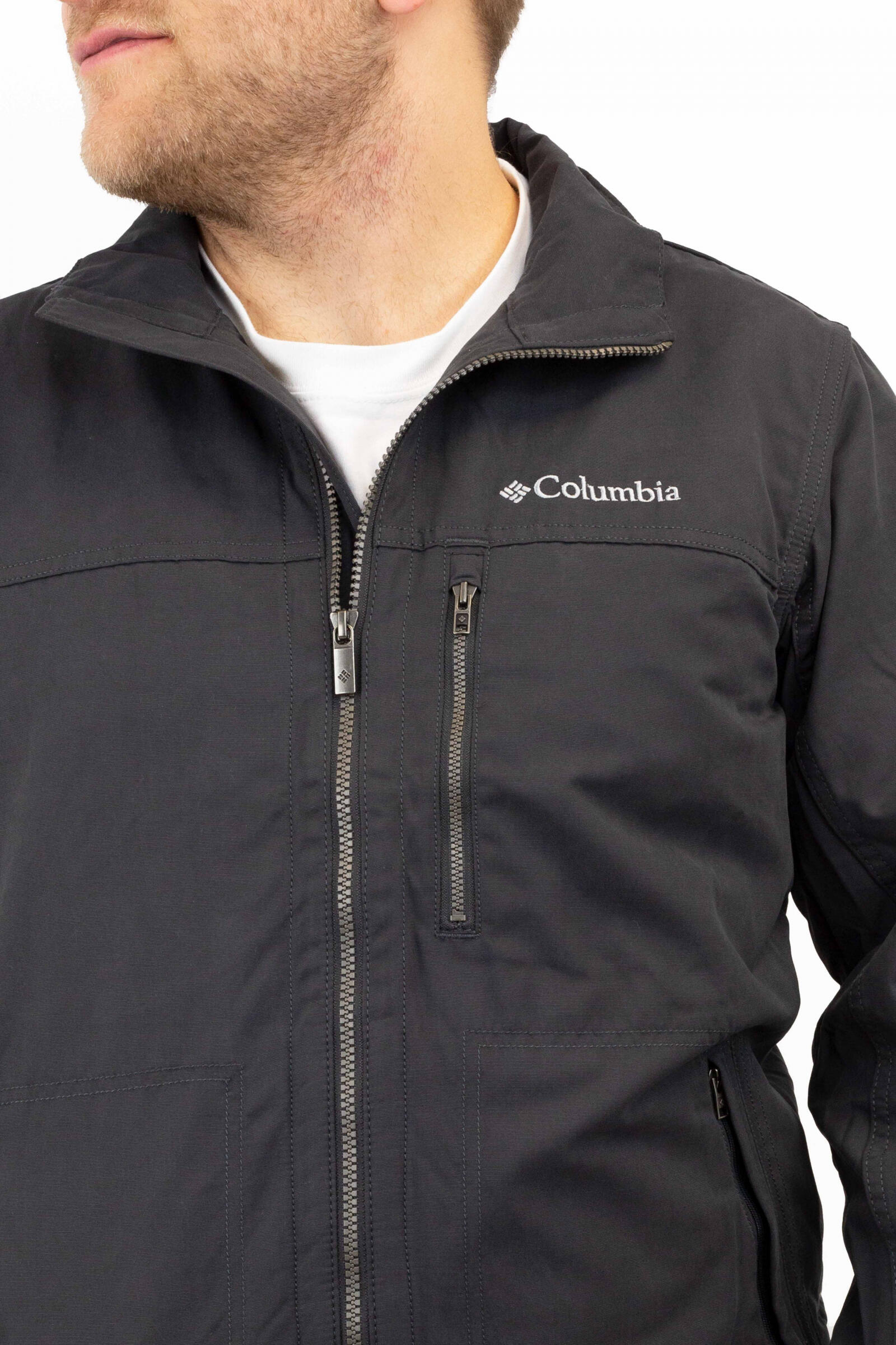 Columbia Chaqueta Camfire Canyon Gris Oscuro 3/3