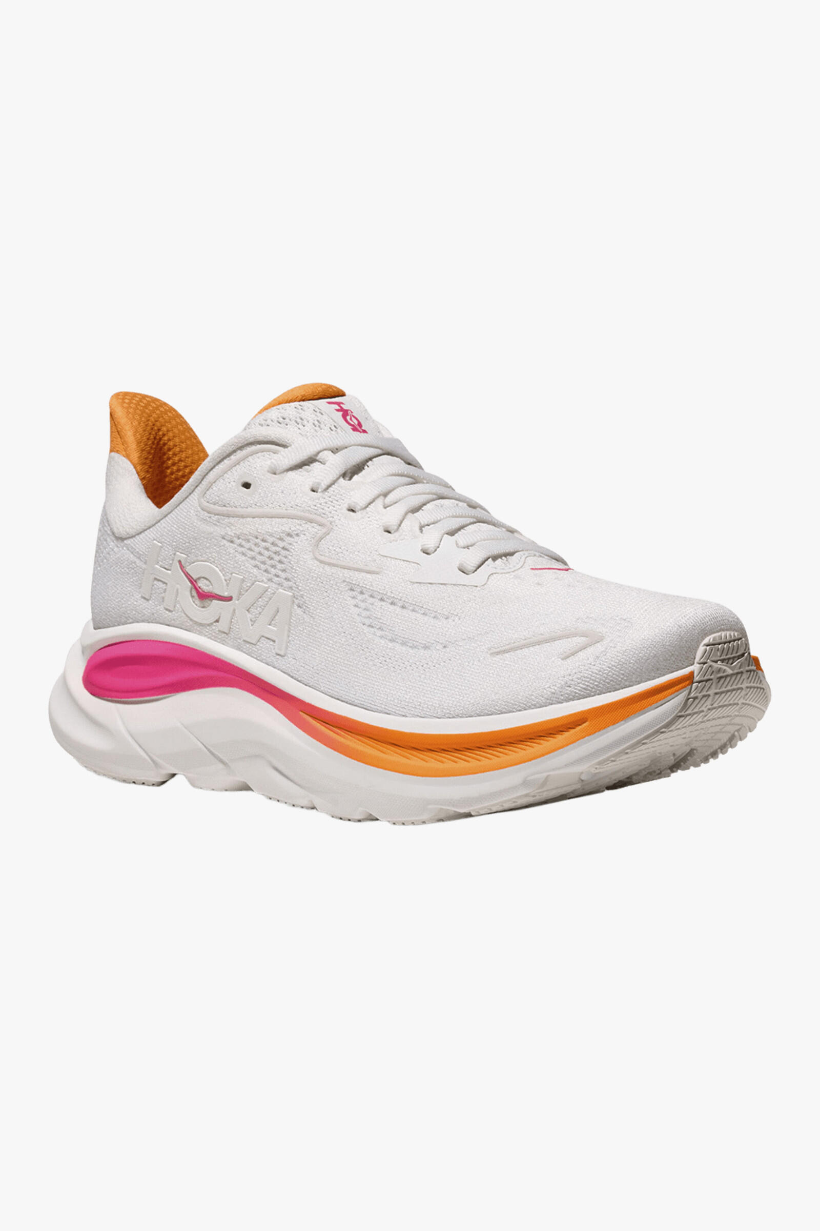 Hoka Zapatillas Clifton 10 Blanco/rosa 5/5