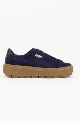 Puma Zapatillas Deportivas Platformtracebold Azul/marrón Mujer