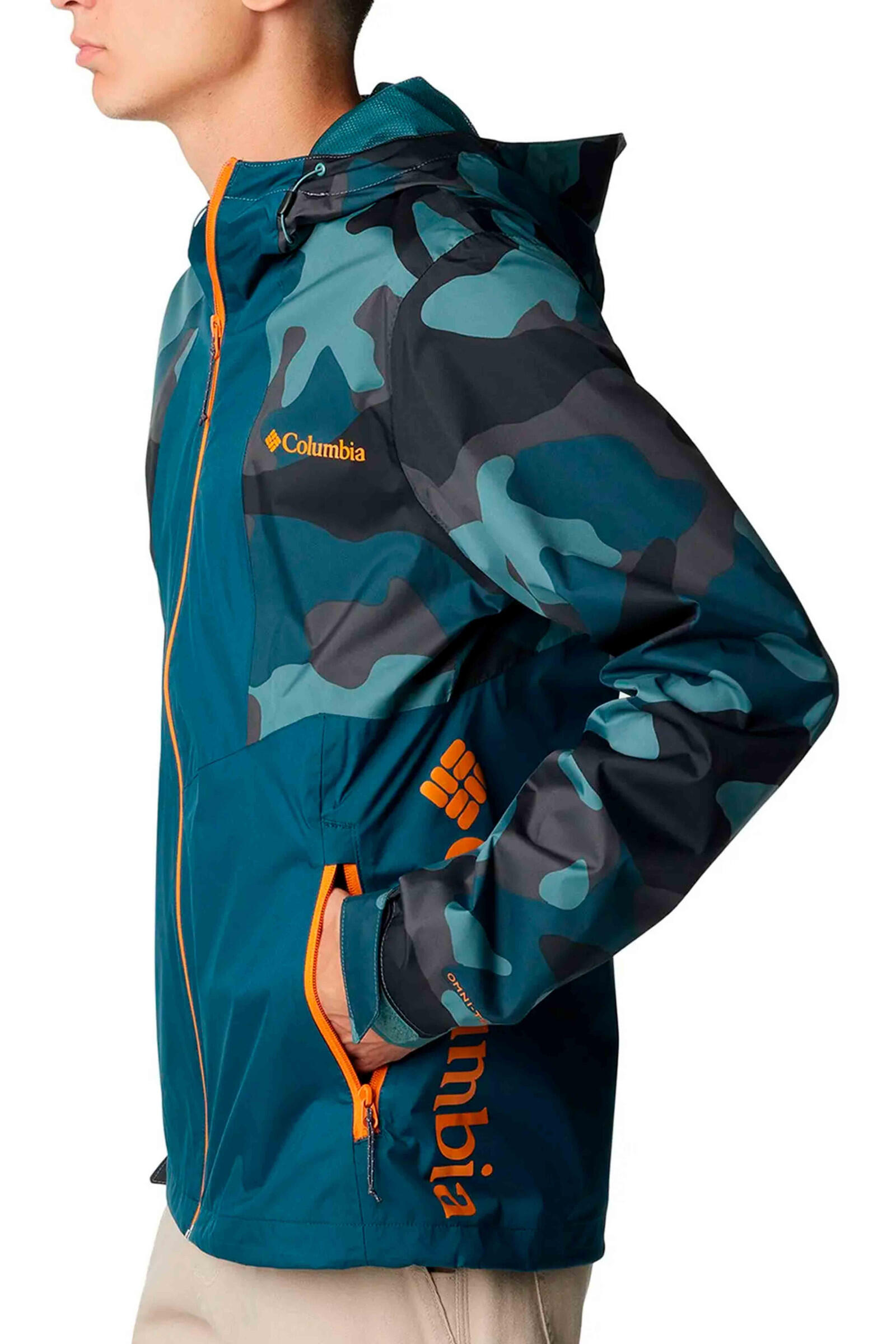 Columbia Chaqueta Impermeable Inner Limits™ Ii Azul 3/5