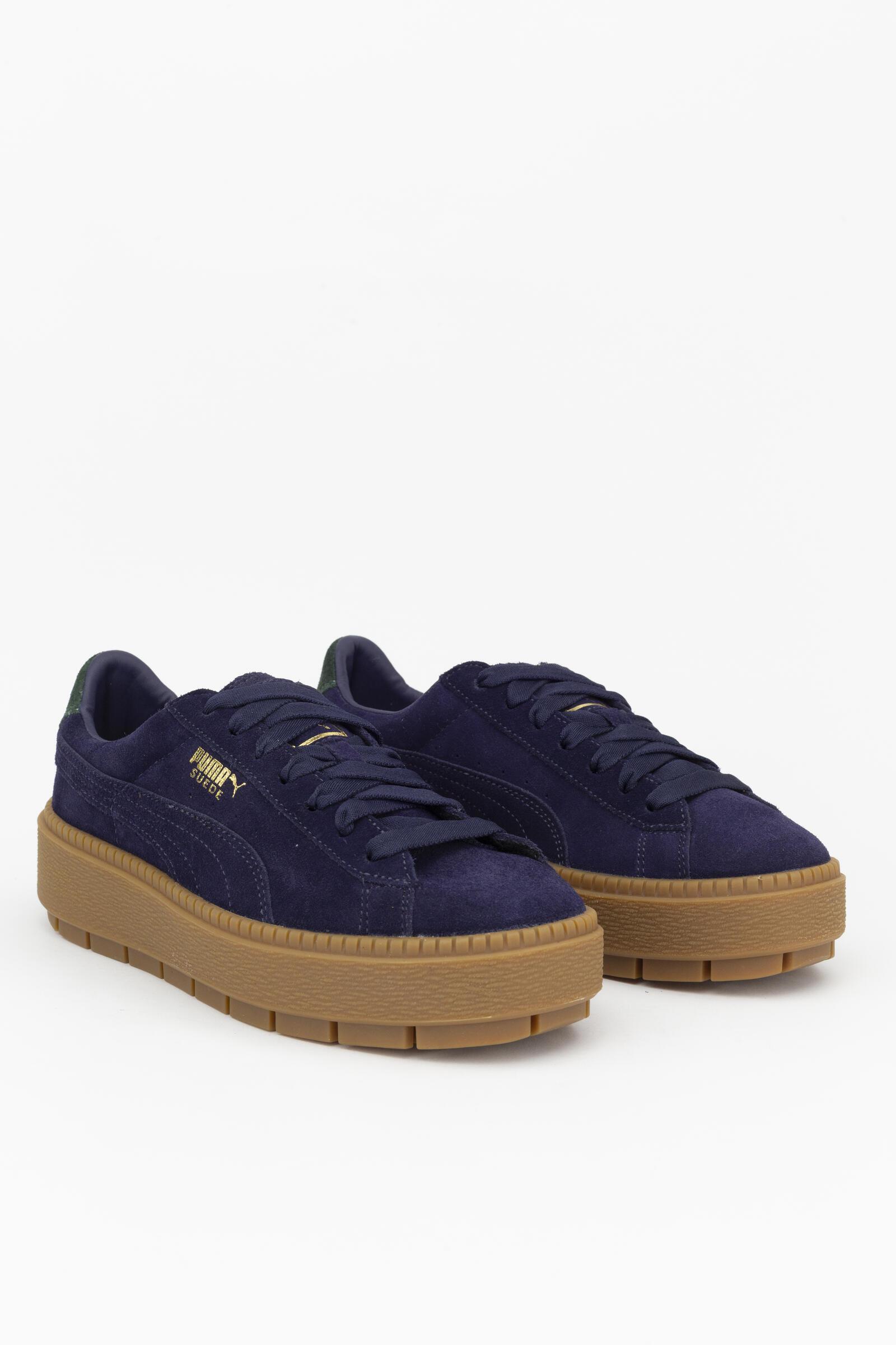 Puma Zapatillas Deportivas Platformtracebold Azul/marrón 3/5