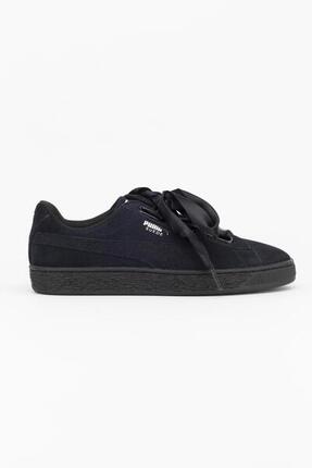 Puma Zapatillas Deportivas Suede Heart Pebble Negro
