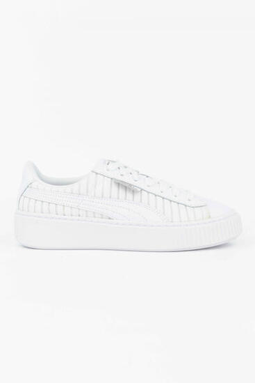 Puma Zapatillas Deportivas Basket Platform Ep Beige Mujer