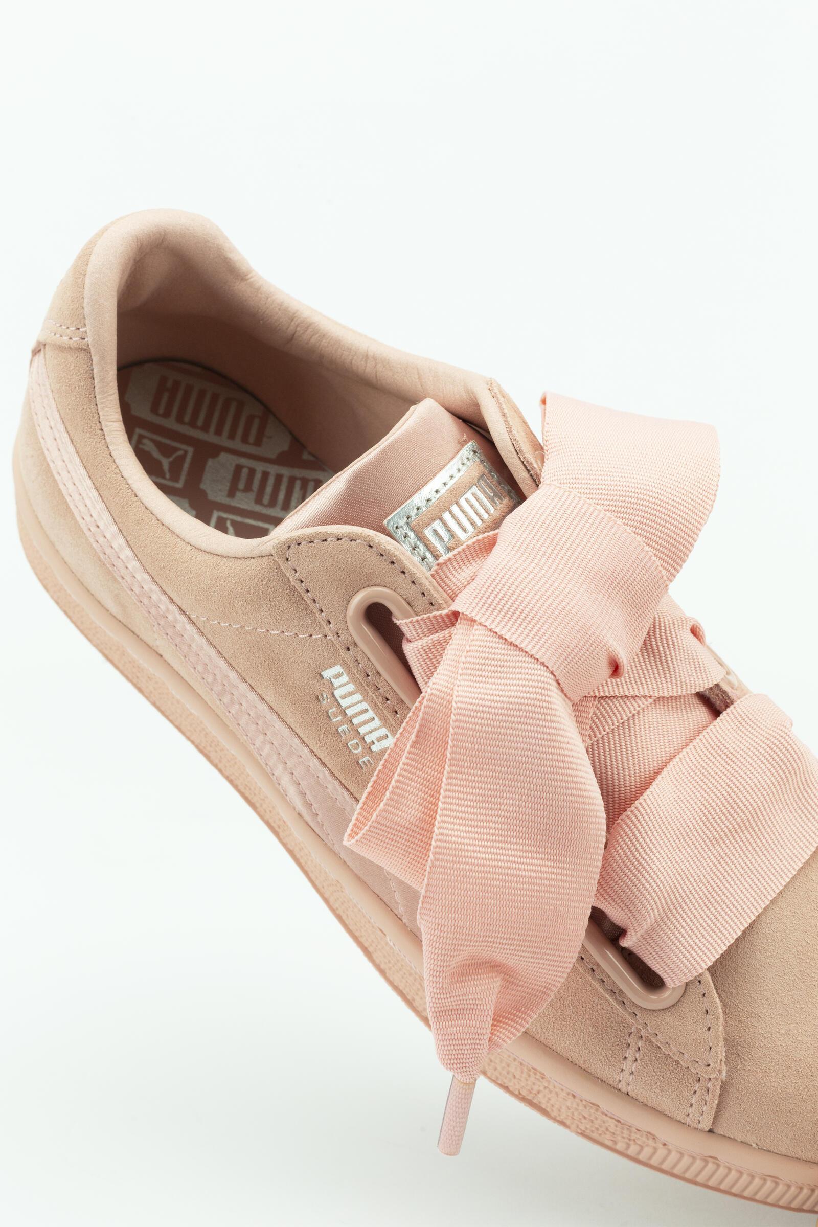 Puma Zapatillas Deportivas Suede Heart Ep Rosa 4/4