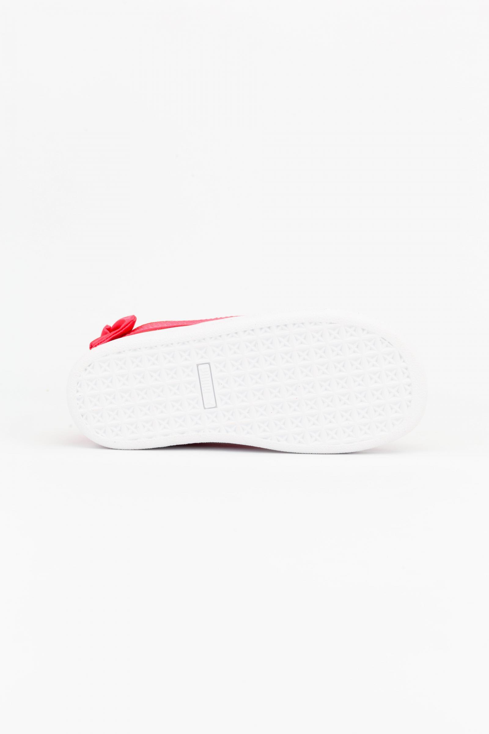 Puma Zapatillas Suede Bow Baby Rojo 2/4