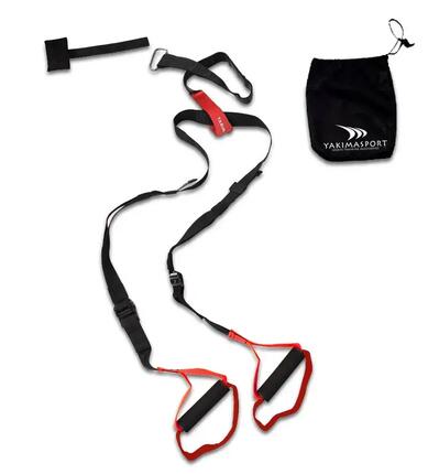 Suspension-Trainingsbänder 2er-Set, verstellbar, schwarz