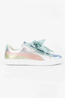 Puma Zapatillas Deportivas Basket Heart Bauble Gris Mujer