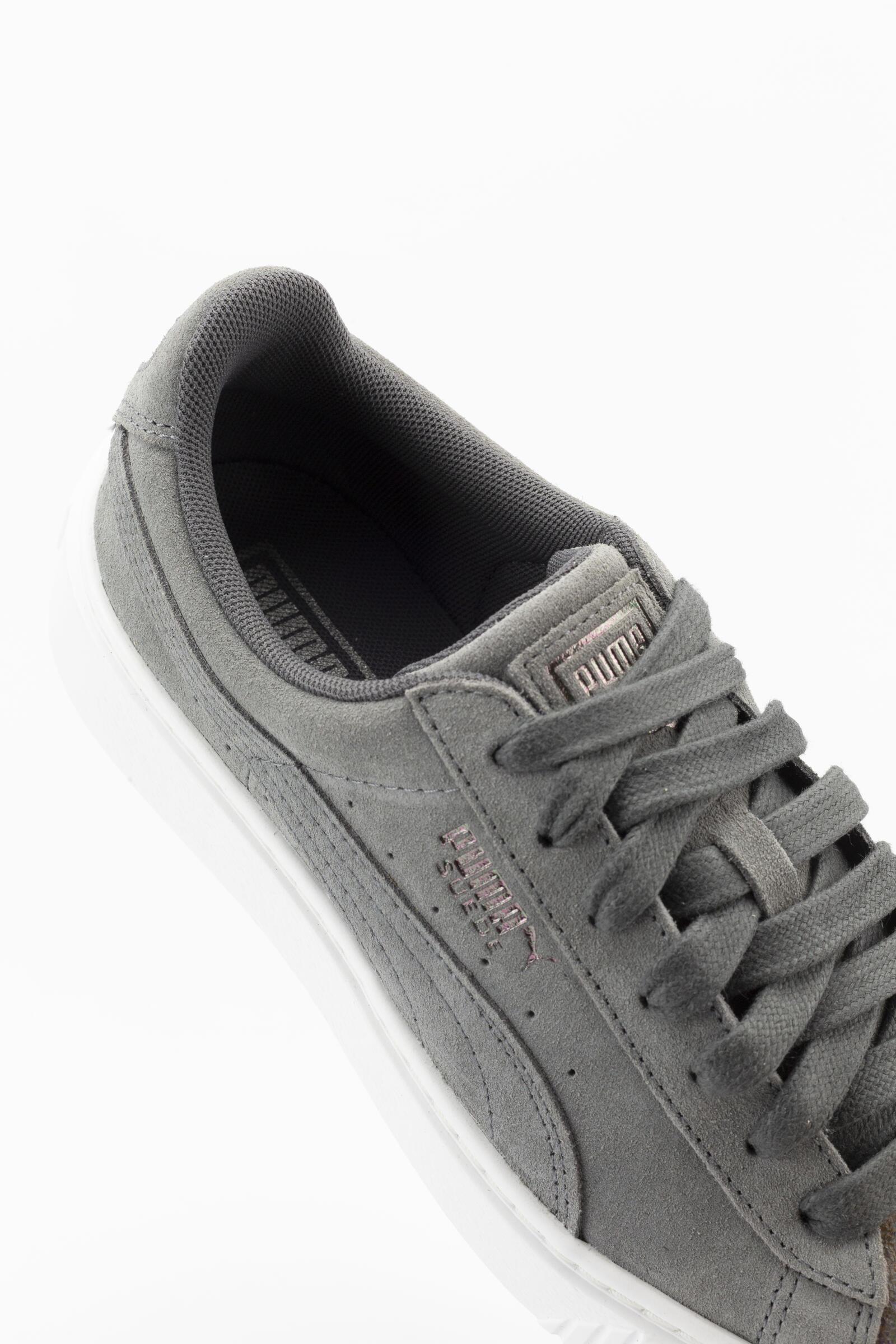Puma Zapatillas Deportivas Suede Platform Lunalux Gris 4/4