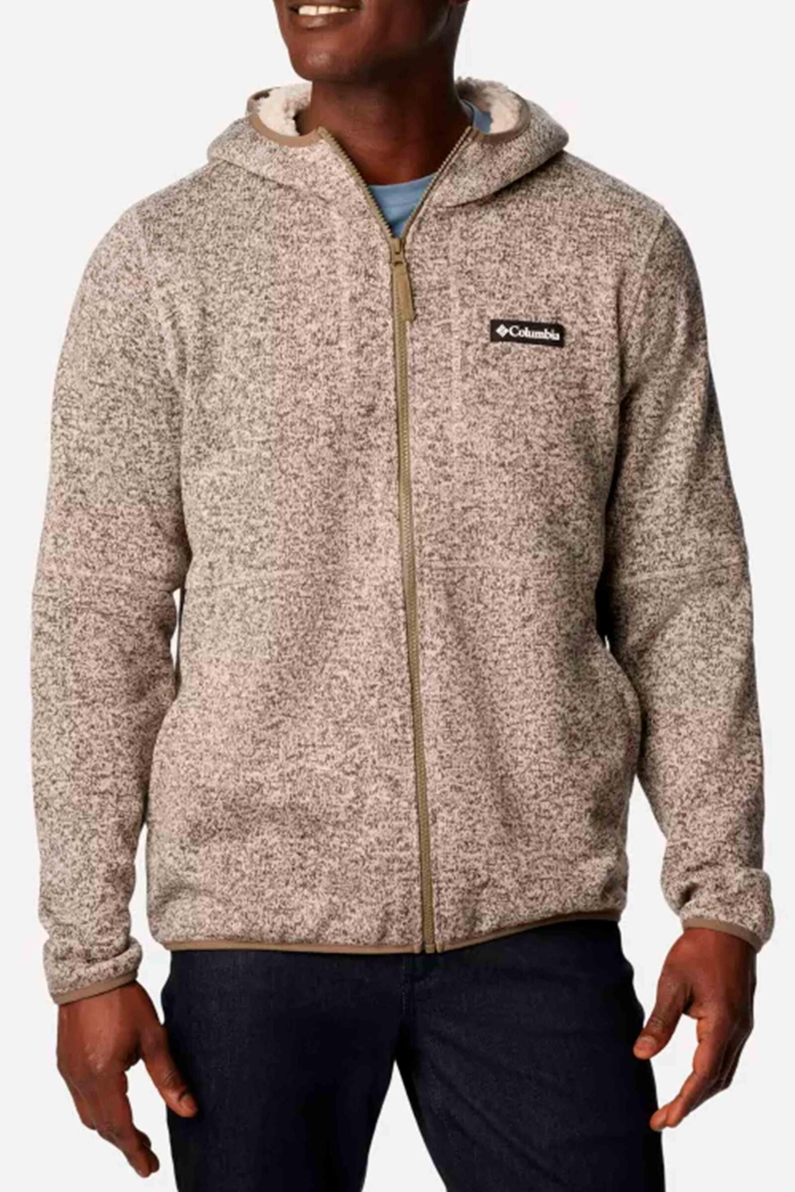Columbia Chaqueta Con Capucha Sweater Weather™ Full Zip Marrón 1/4