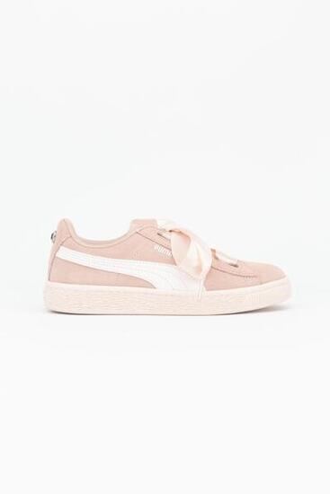 Puma Zapatillas Deportivas Suede Heart Jewel Junior Rosa Niños
