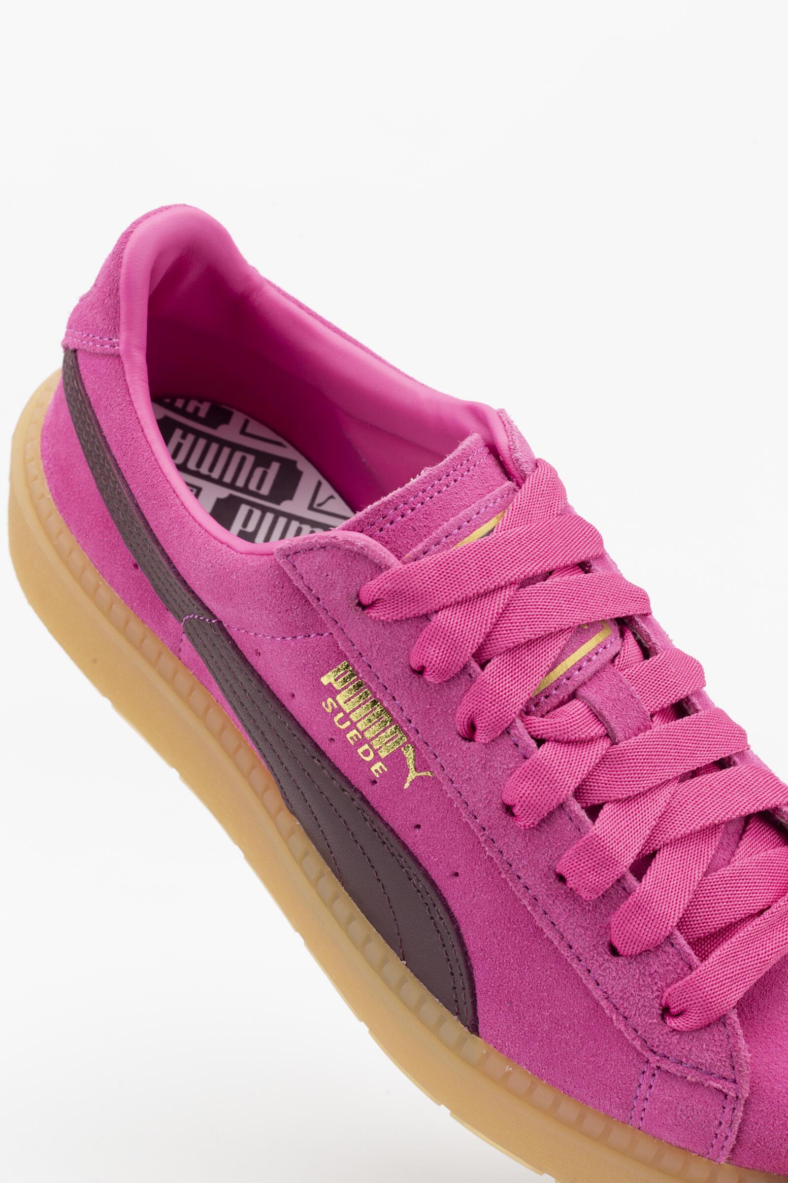 Puma Zapatillas Deportivas Platform Traceblock Azul/rosa/marrón 4/4